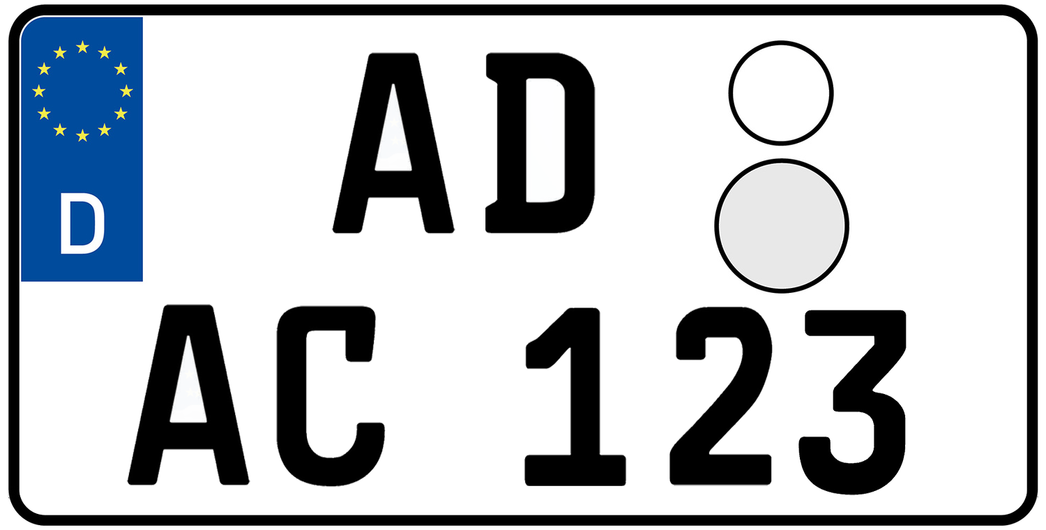 Kfz-Kennzeichen, Transport, Fahrzeug, 