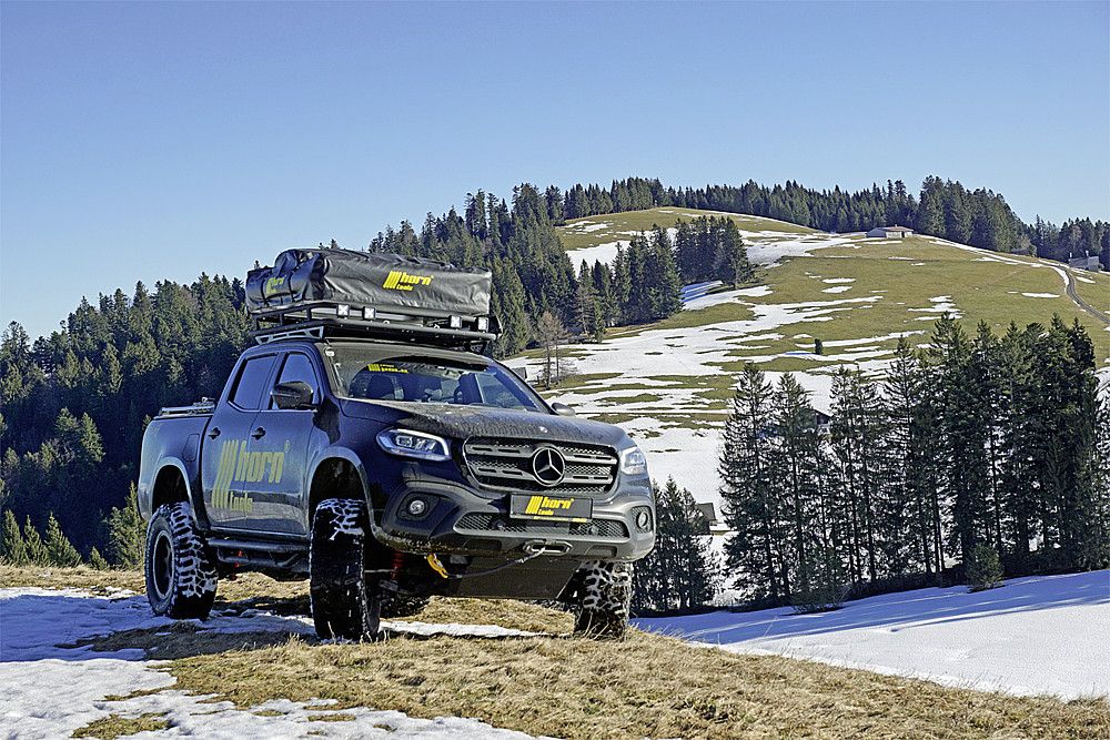 995546215 Horntools Dachzelt auf Jeepdach