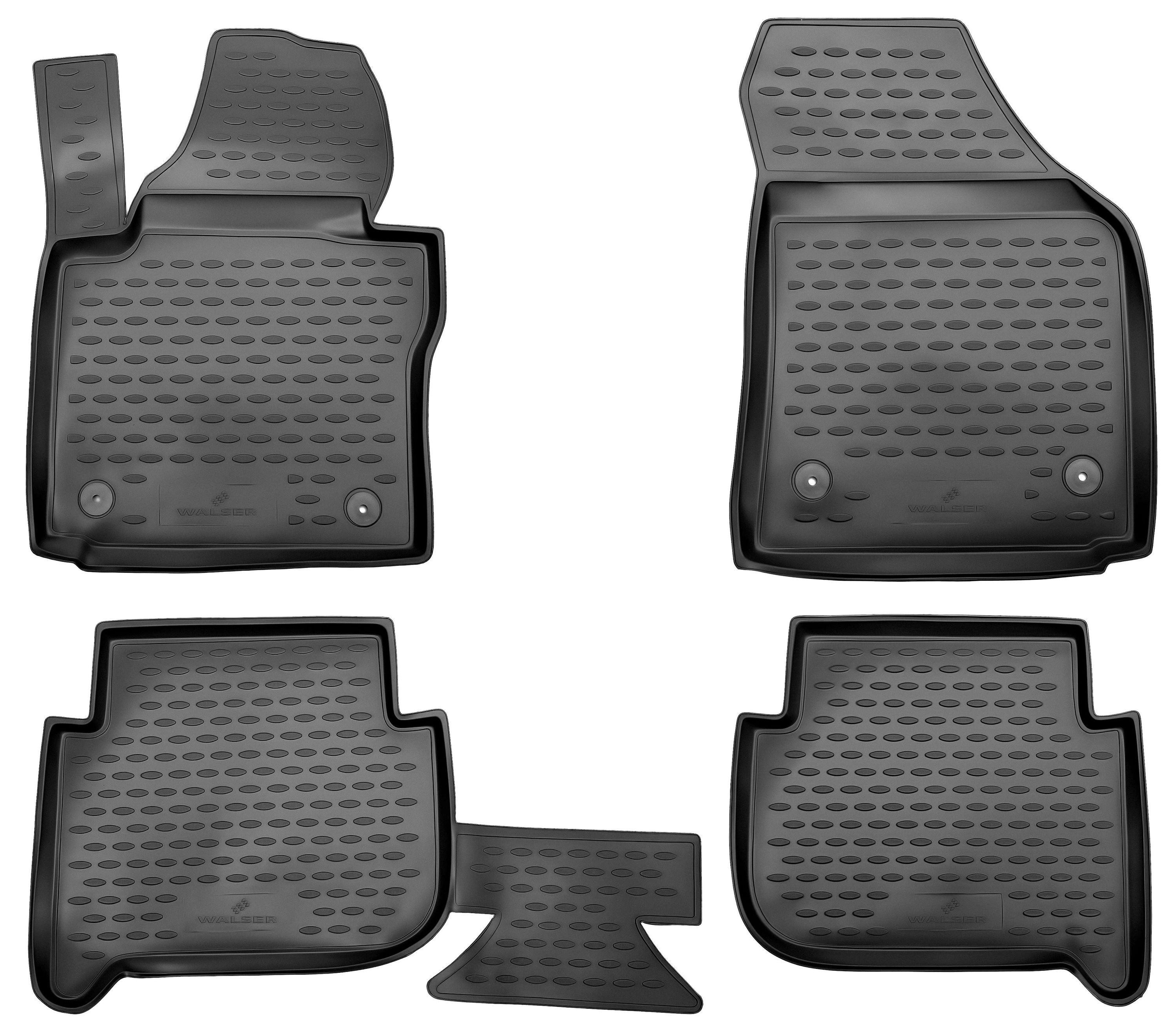 Gummimatten XTR für VW Touran I,, schwarz