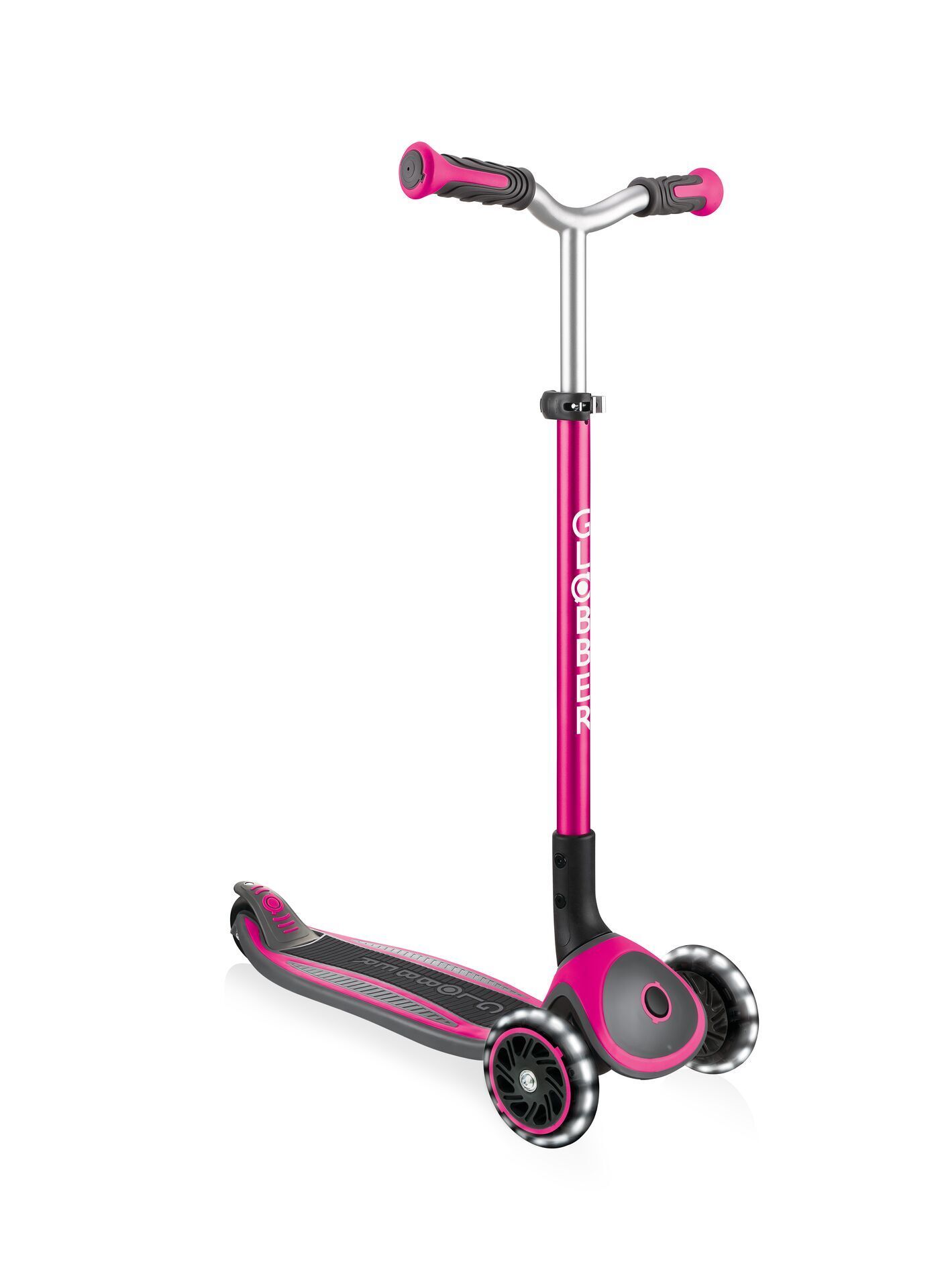 Transport, Fahrzeug, Kinderroller, Tretroller, Pink, Rad
