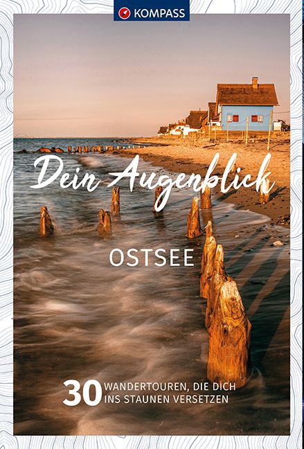 9783991214052 KOMPASS Dein Augenblick Ostsee, Seeküste mit Häusern