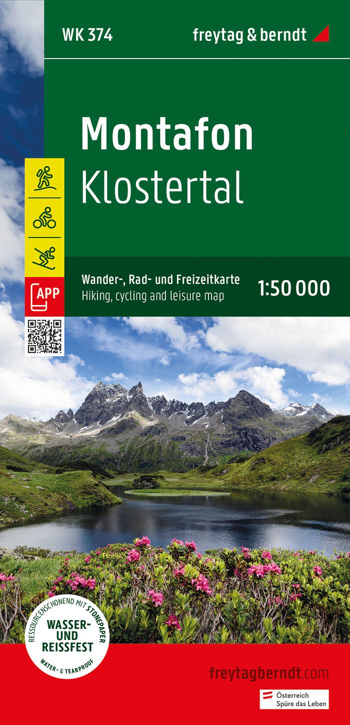 9783707923384 Cover, Karte Montafon