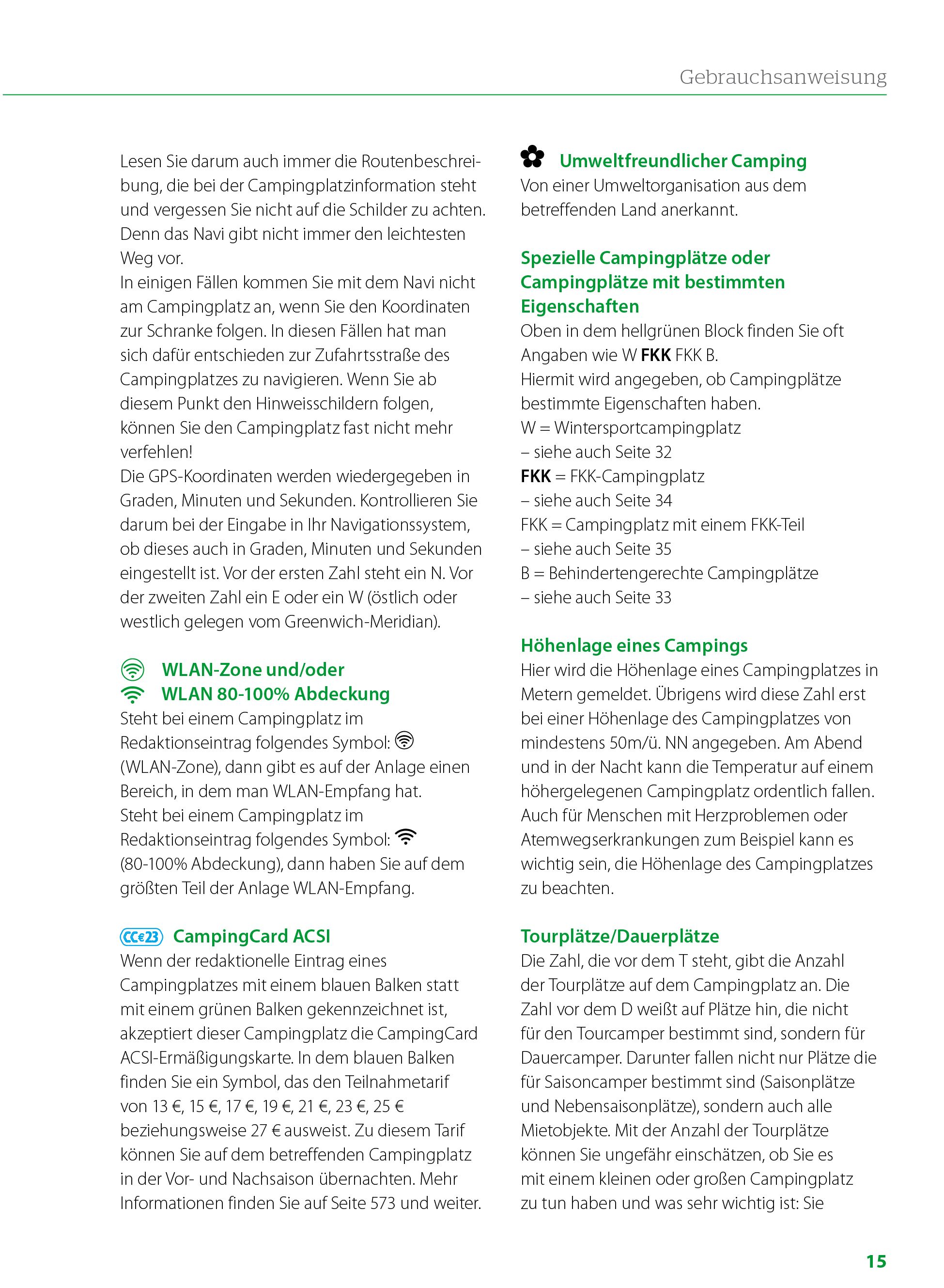 Innenansicht Seiten mit Texten