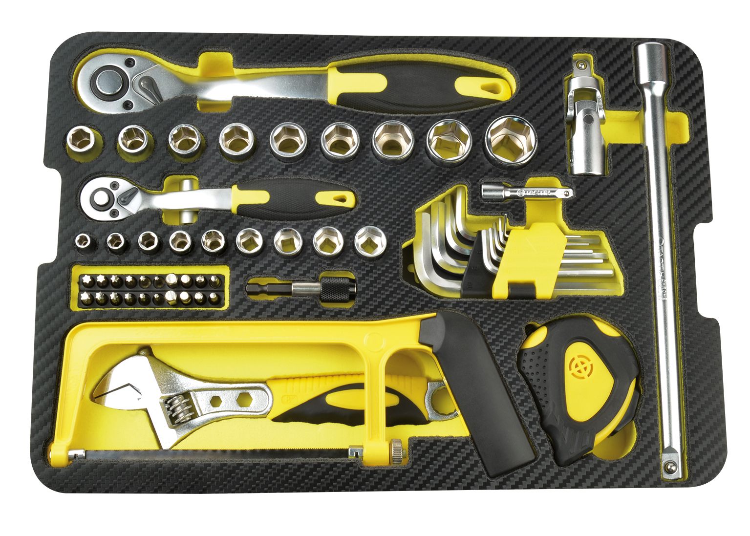 ADAC Mannesmann Profi Werkzeugkoffer Schwarz, Inhalt