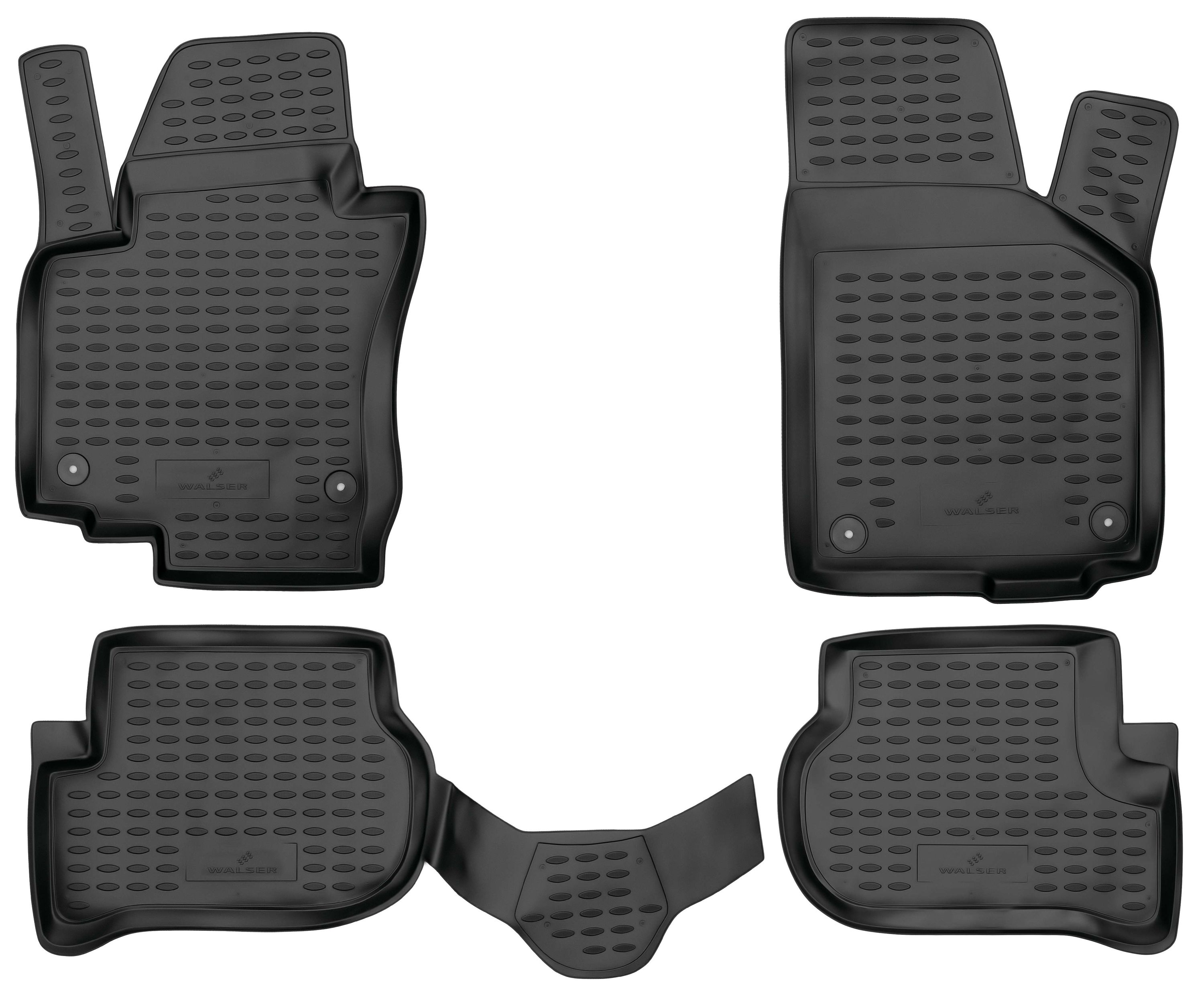 9001778750730_001 Gummimatten XTR für VW Golf Plus, schwarz