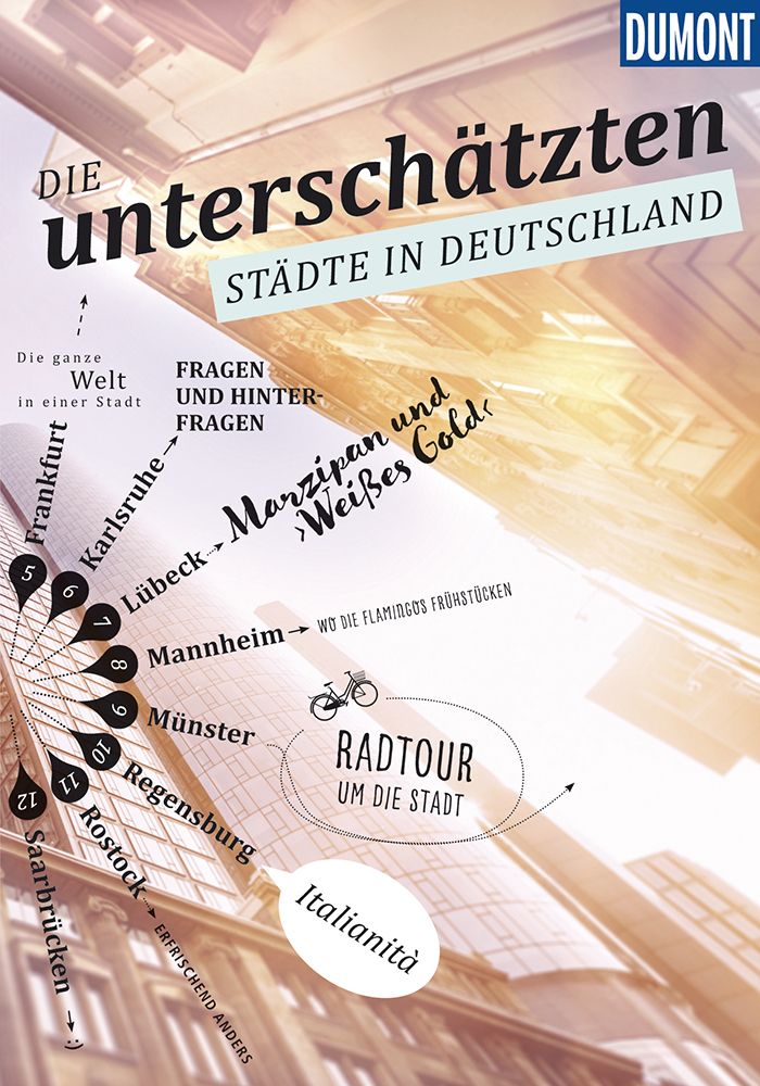 9783770188697 Cover Dumont Reiseführer Die unterschätzten Städte in Deutschland