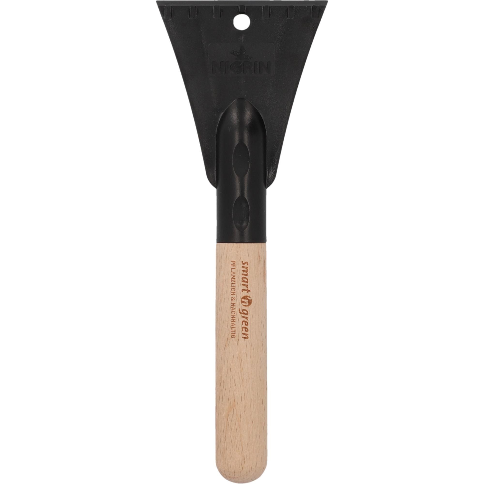 20866-Web-Produkt-Draufsicht-1-4008153027222_Smart-n-Green-Eiskratzer_Web-Produkt-Draufsicht-1-002 Eiskratzer, Schwarz, Holzgriff