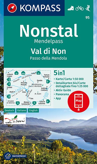 9783991212263 Cover, Wanderkarte Nonstal