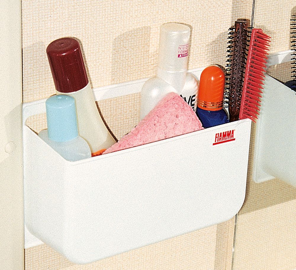 Staubehälter, Camping, weiß