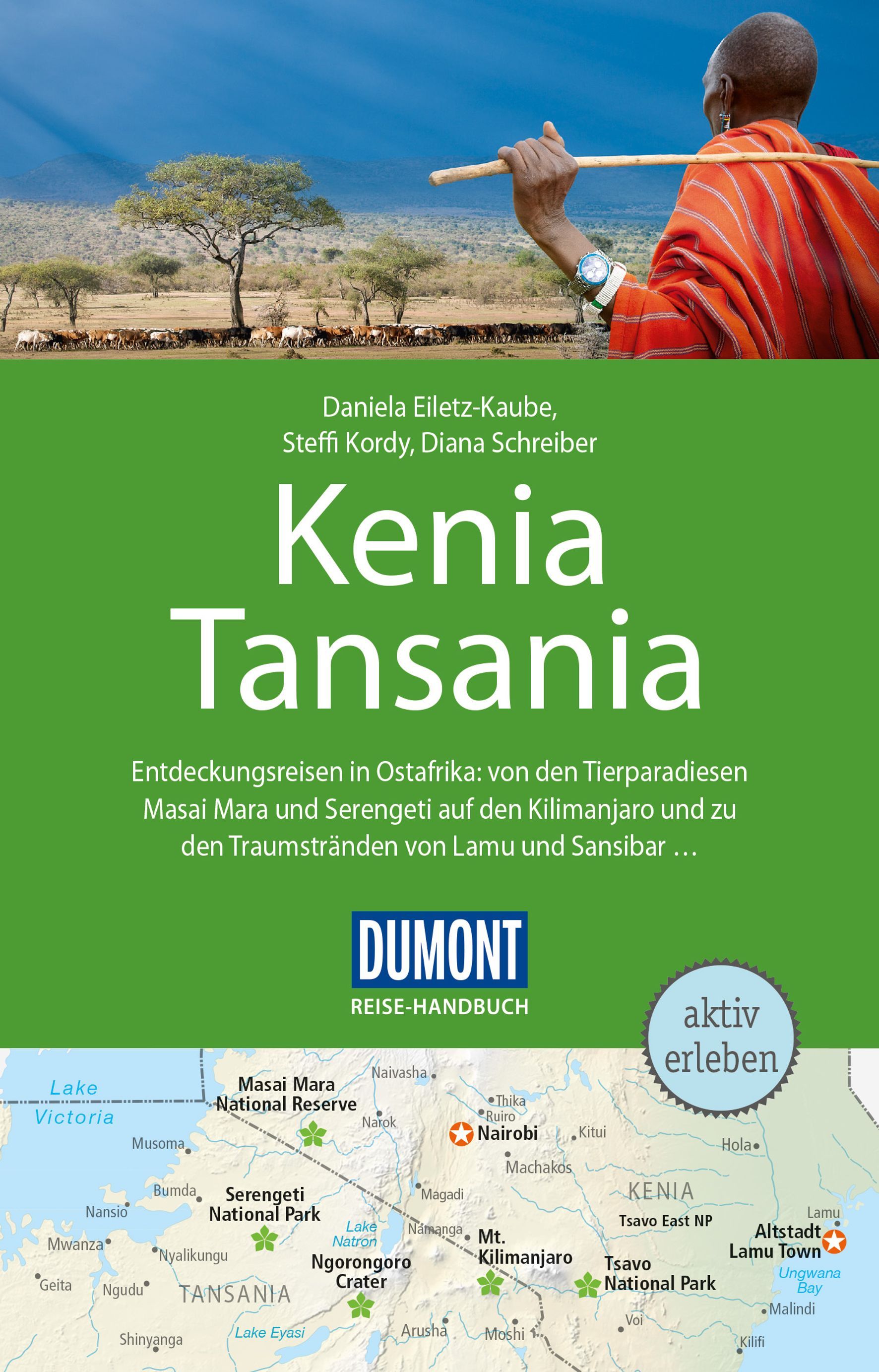 9783616016290 Cover Dumont Reisehandbuch Kenia Tansania