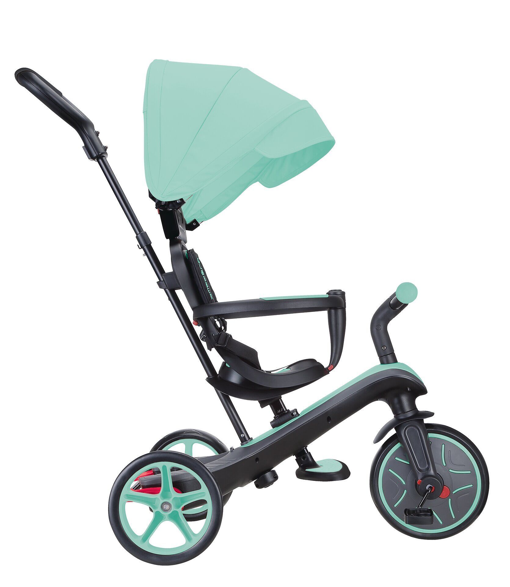 Transport, Fahrzeug, Kinderroller, Dreirad, Mint, Rad