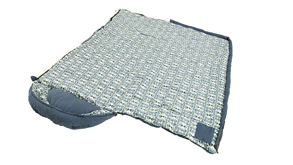 Doppelschlafsack, geöffnet