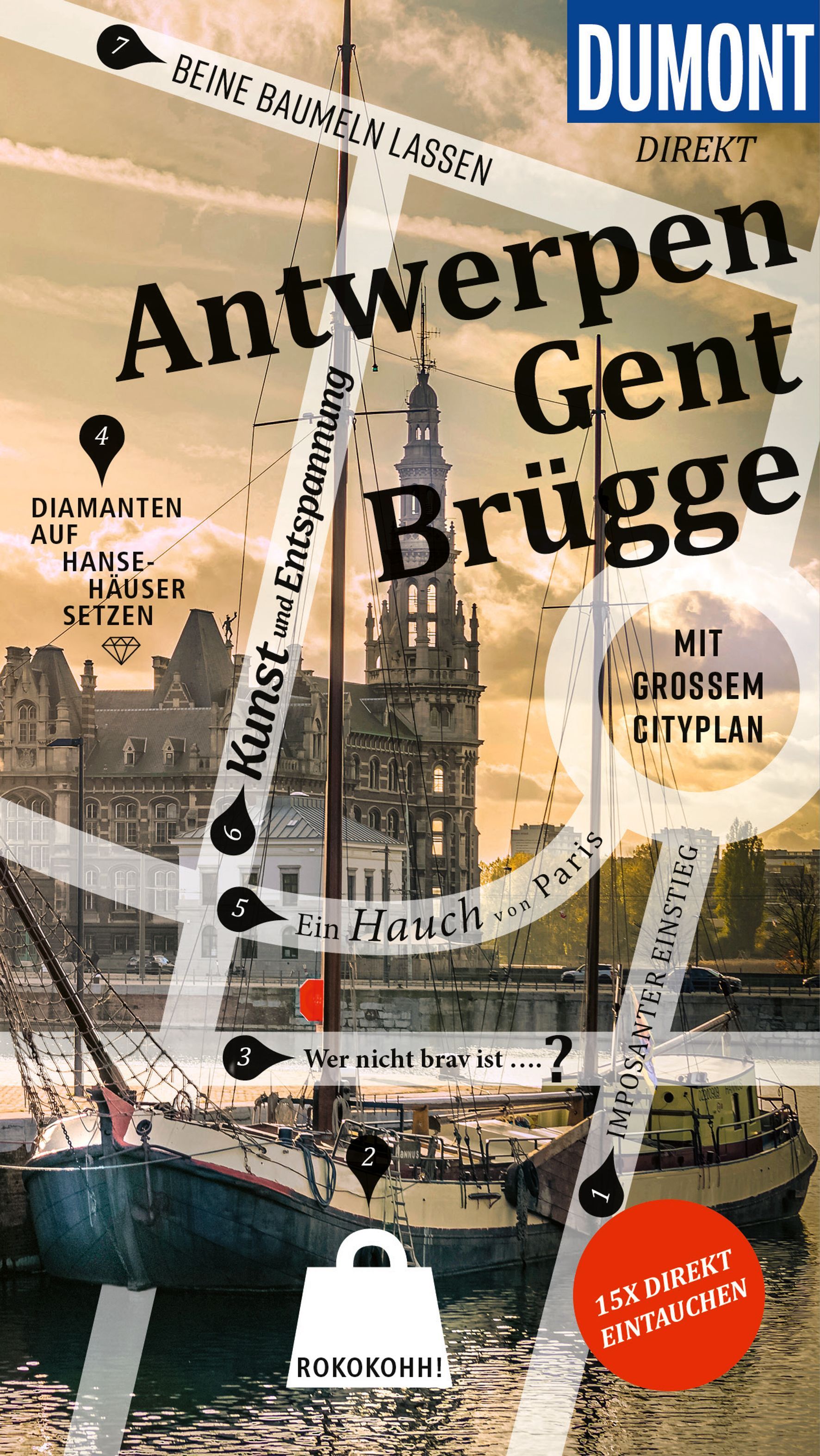 buchcover, antwerpen, gracht, duMont, stadtansicht