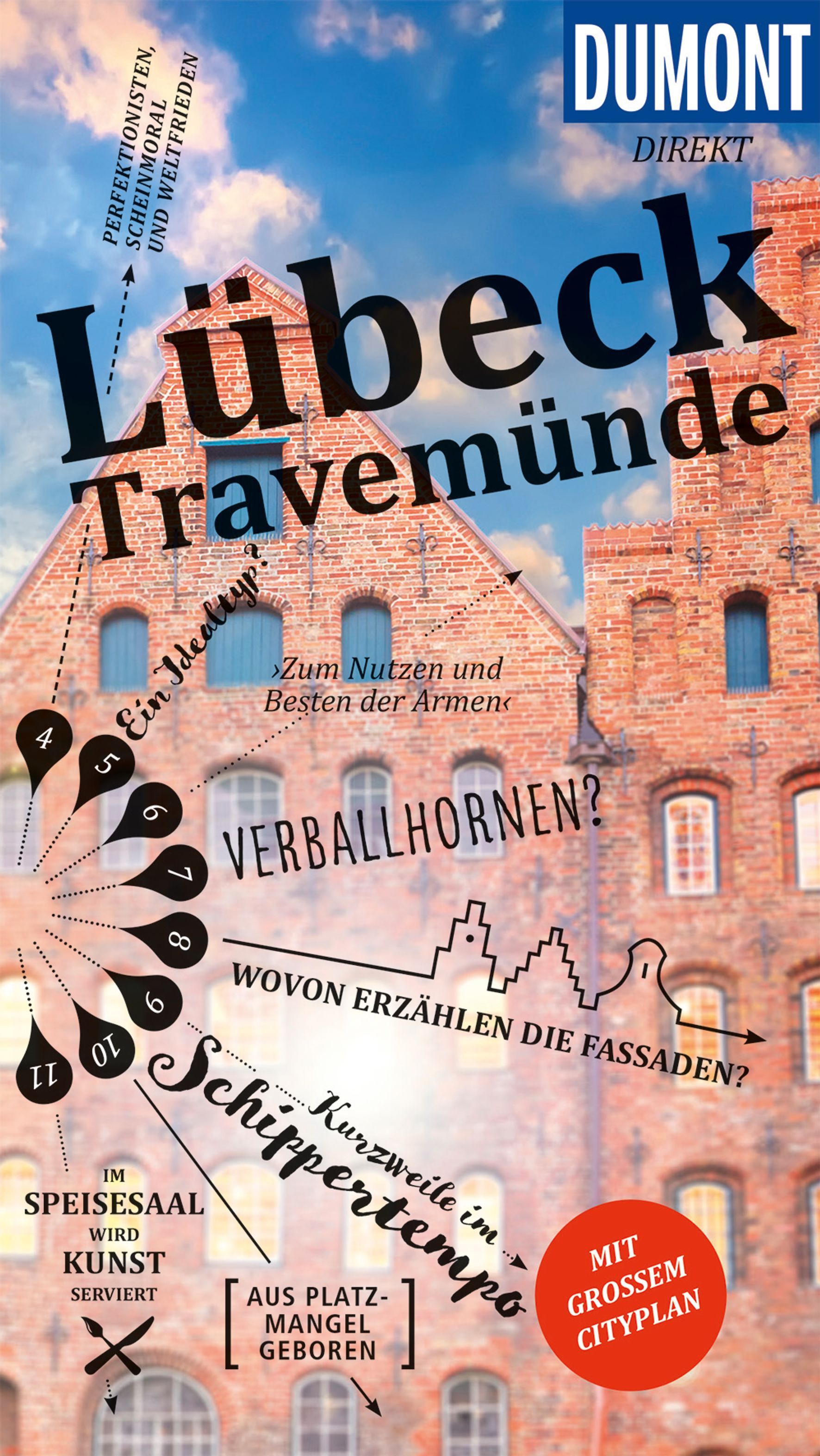 9783616000152 Cover Dumont direkt Reiseführer Lübeck, Travemünde