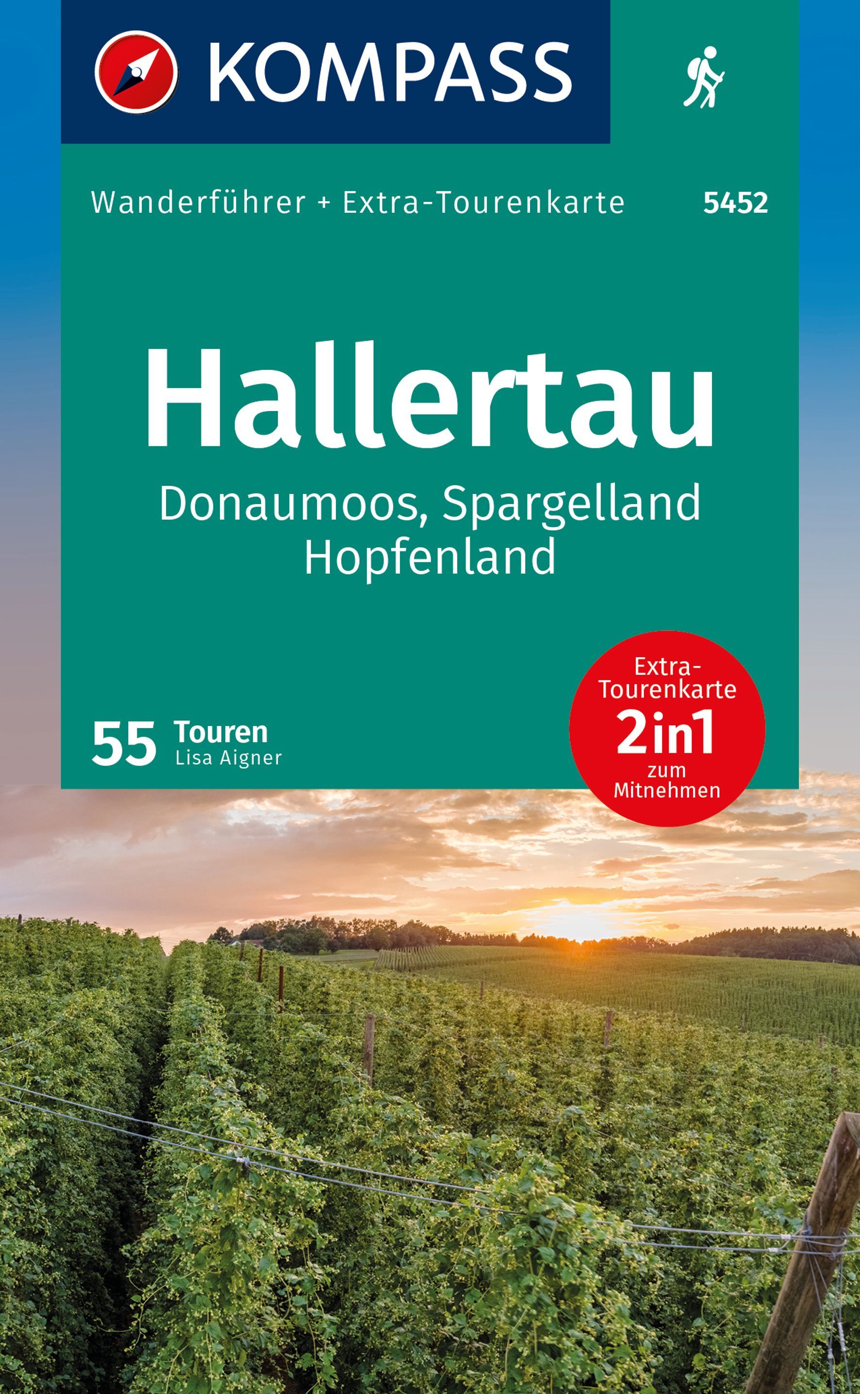9783991541349 Cover, Karte Hallertau