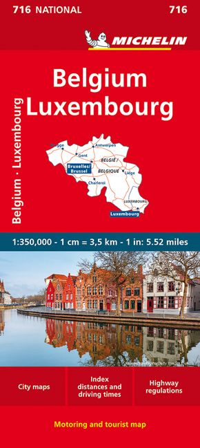 9782067259539 Cover Michelin Nationalkarte Belgien, Luxemburg