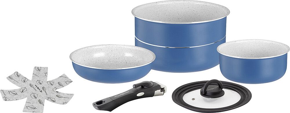 9984746100 Brunner Topfset Carezza Spacemaster Vacublock blau