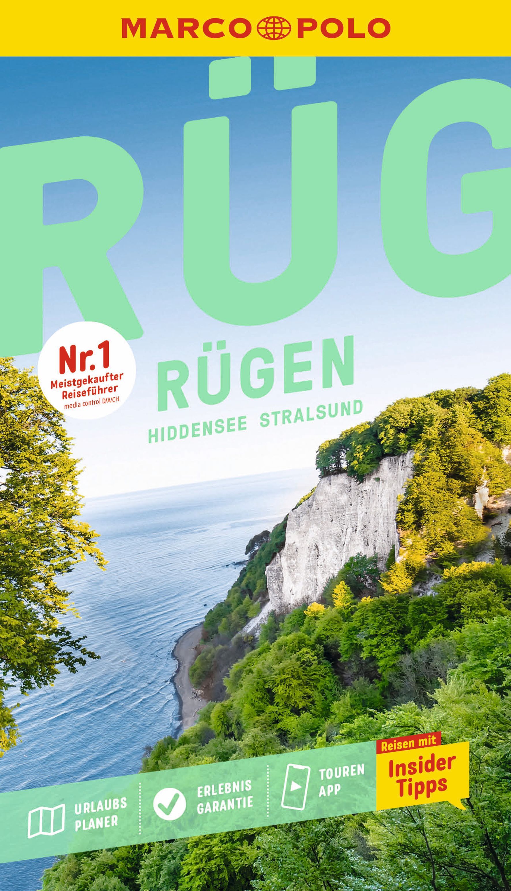 MARCO POLO Reiseführer Rügen, Hiddensee, Stralsund Werbung, Plakat, Land, Natur, Draußen