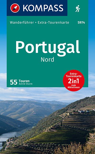 9783991214809 KOMPASS Wanderführer Portugal Nord, grünes Gebirge