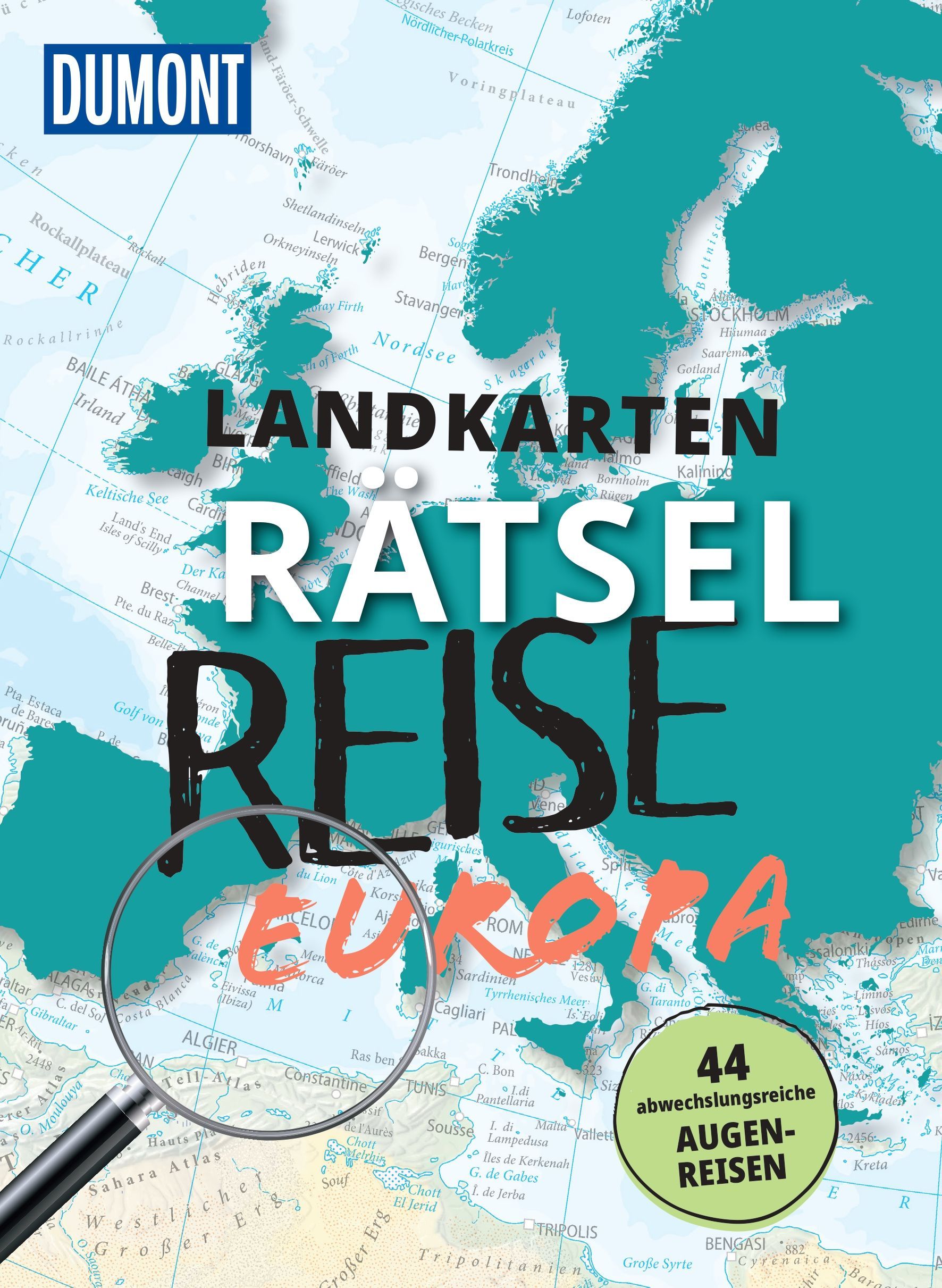 9783616032535 Cover Dumont Landkarten Rätsel Reise Europa
