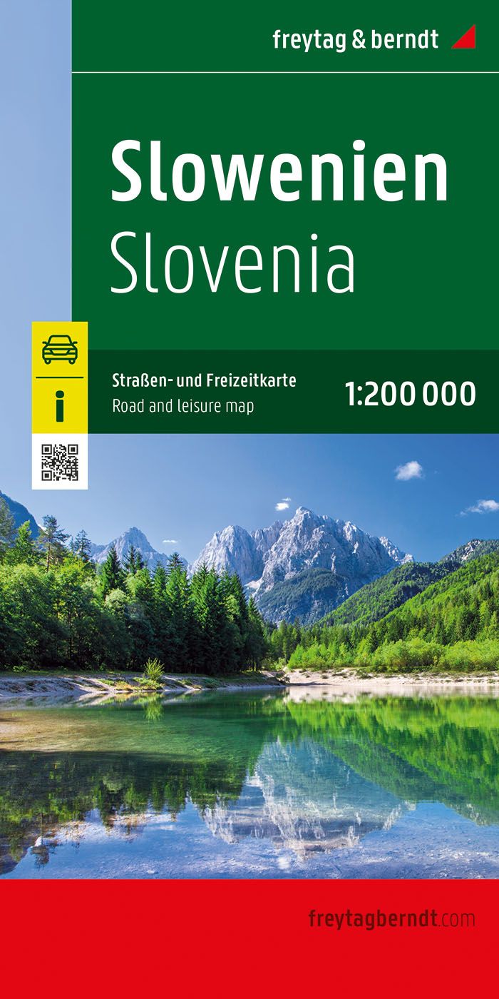 9783707922370 Cover Freytag&Berndt Straßenkarte Slowenien