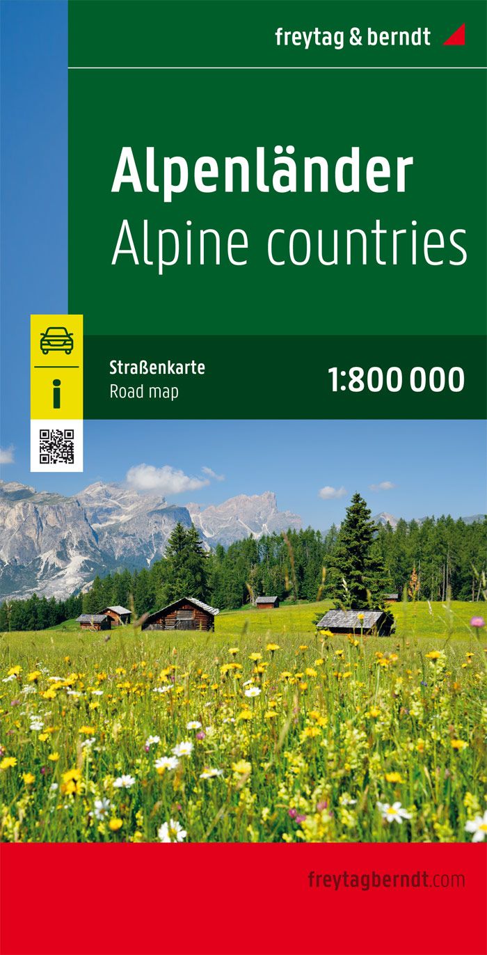 Cover, Karte, Alpenläsnder