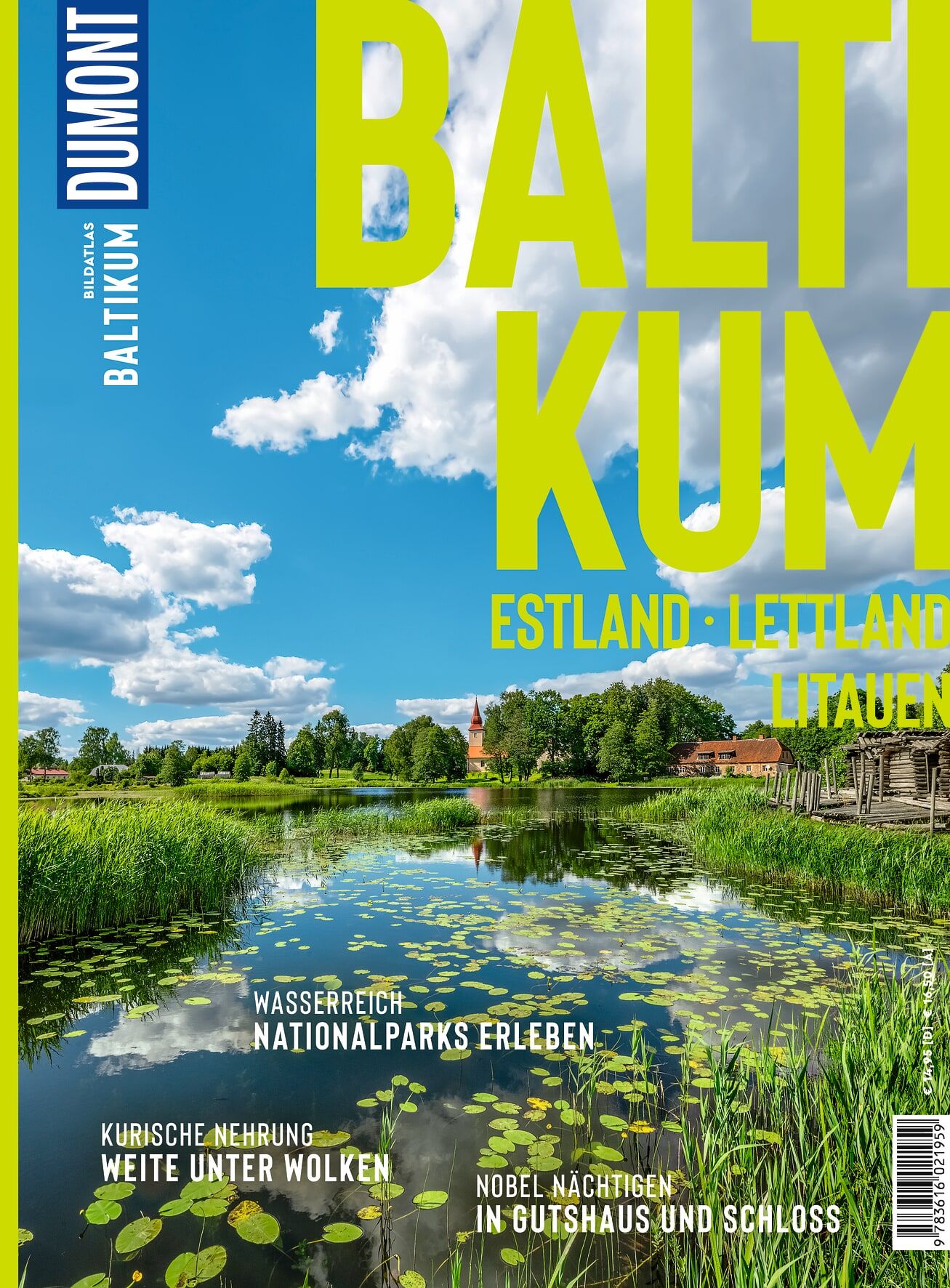 landschaft, see, schilf, seerosen, naturpark