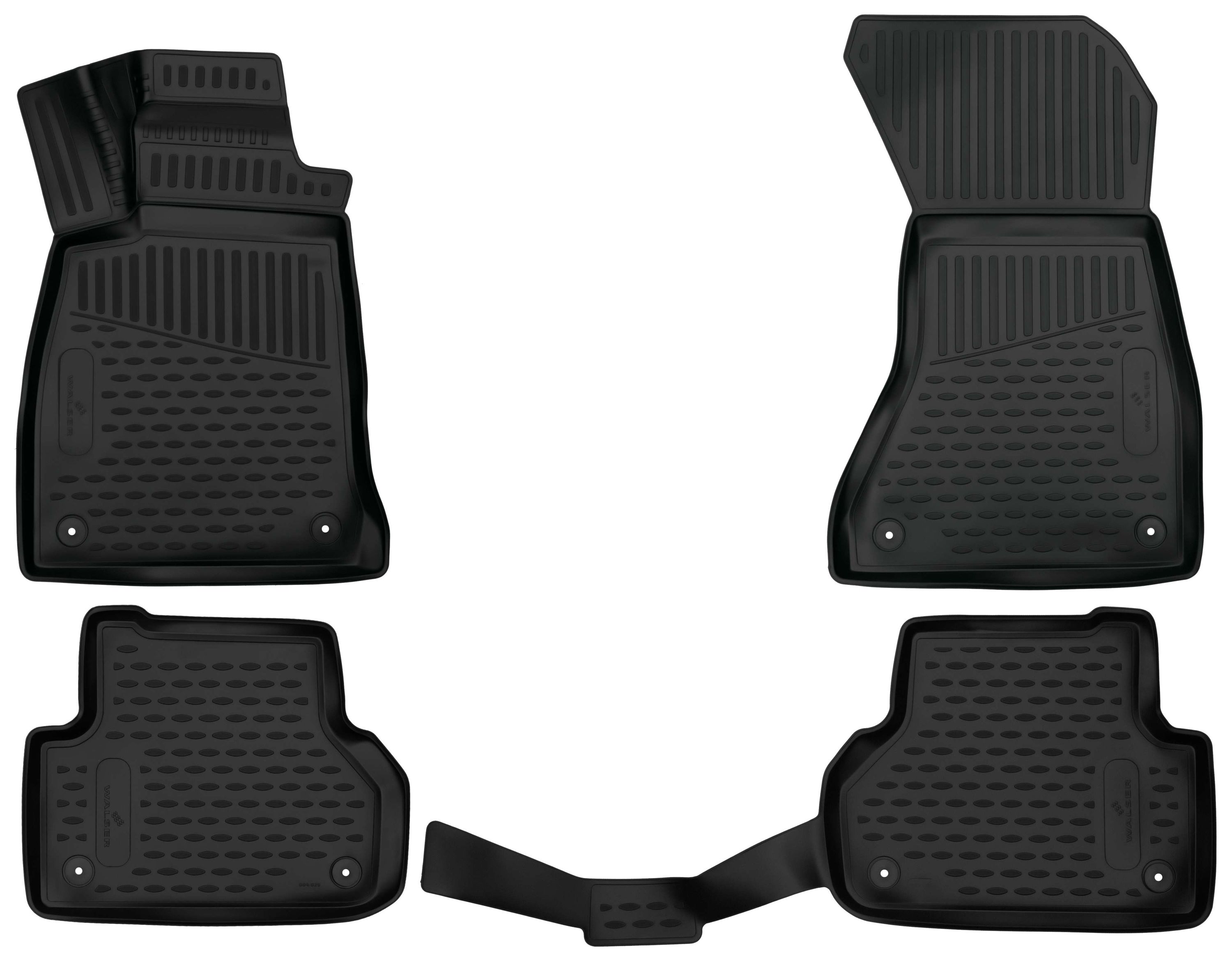 9001778750785_001 Fußmatte, Gummimatten XTR für Audi A5, schwarz