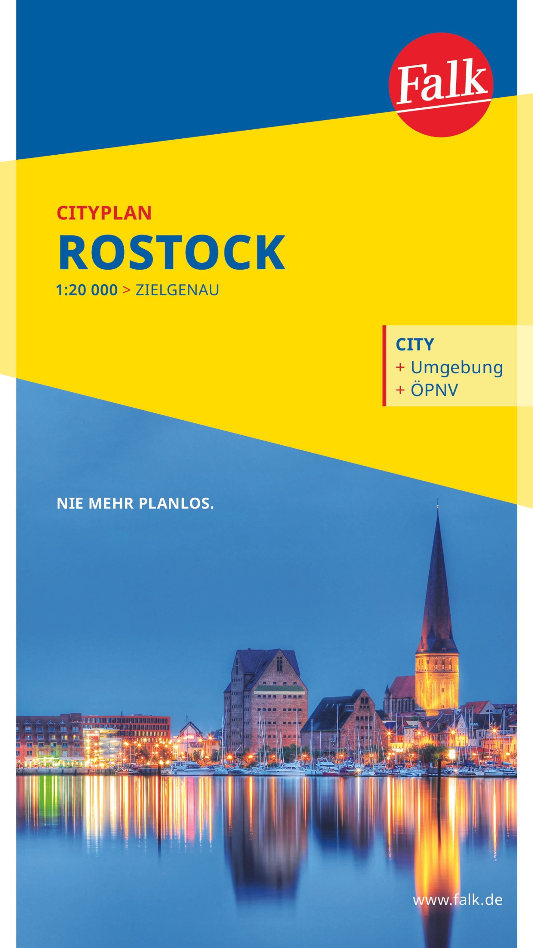 9783827900340 cover falk cityplan rostock