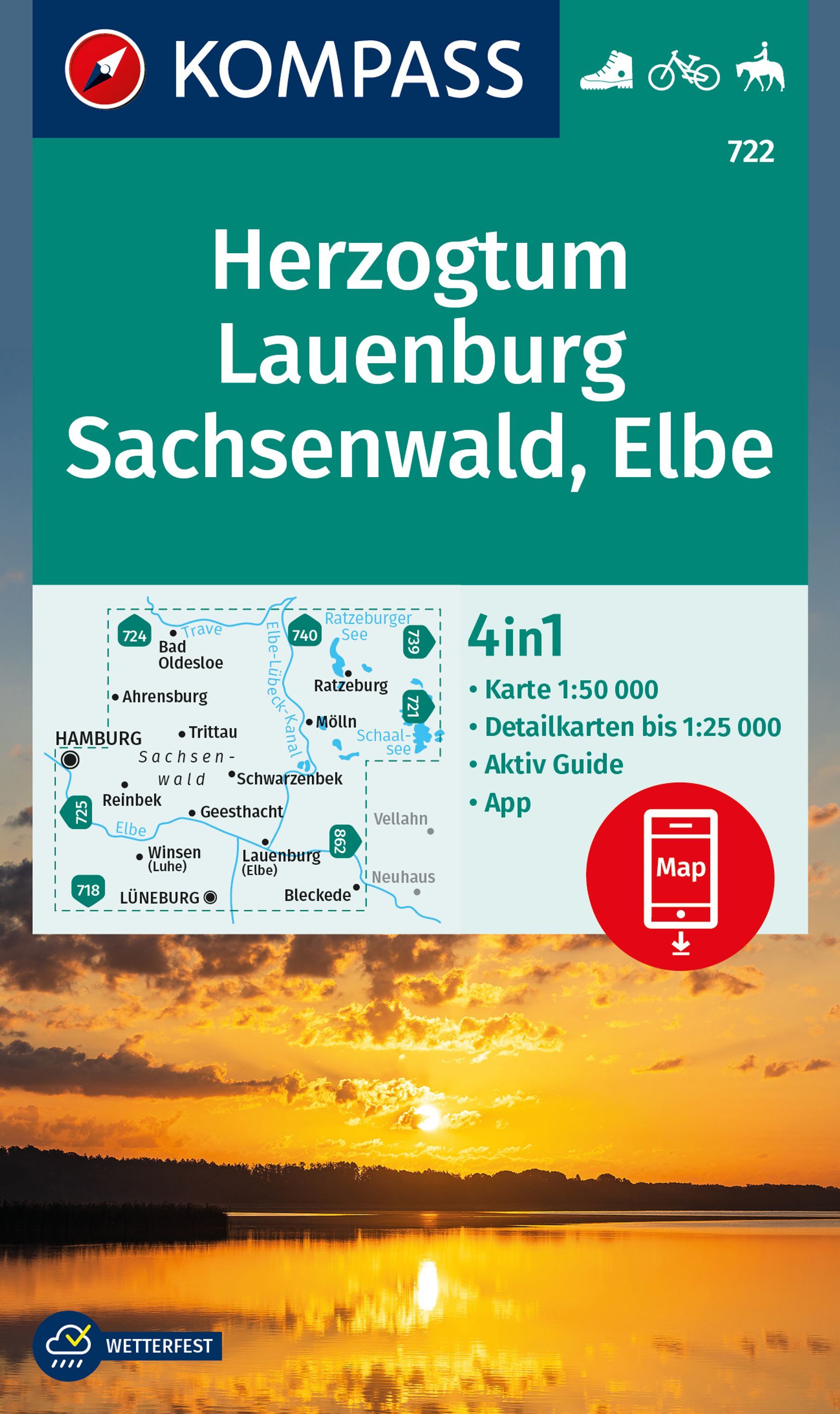9783991541752 Cover, Karte Herzogtum Lauenburg