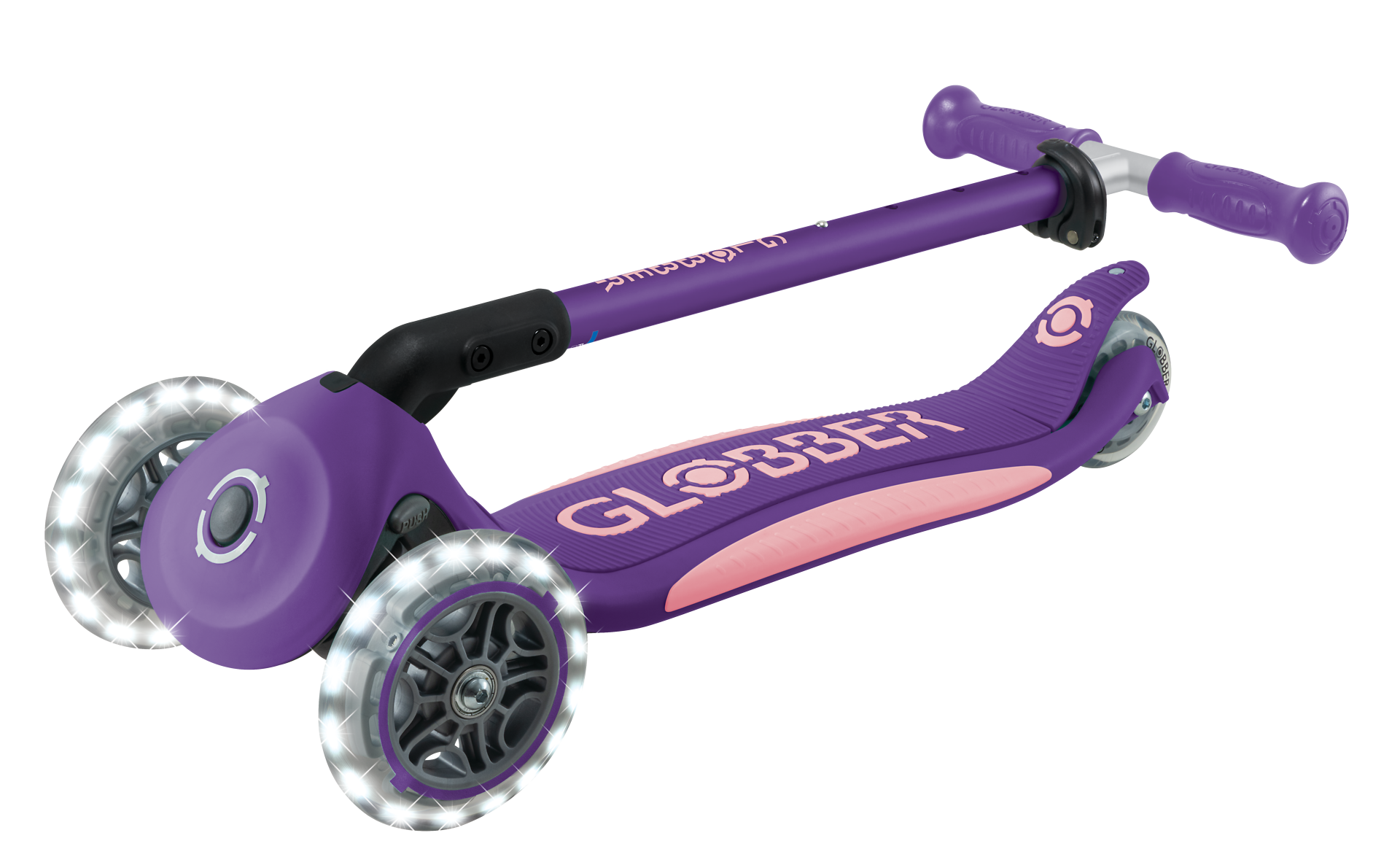 Roller, Tretroller Kinderfahrzeig lila