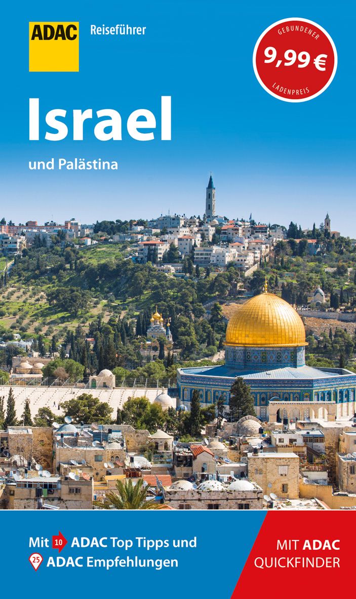 9783956894985 Reiseführer, ADAC, Israel, Stadt mit Berg und Wald