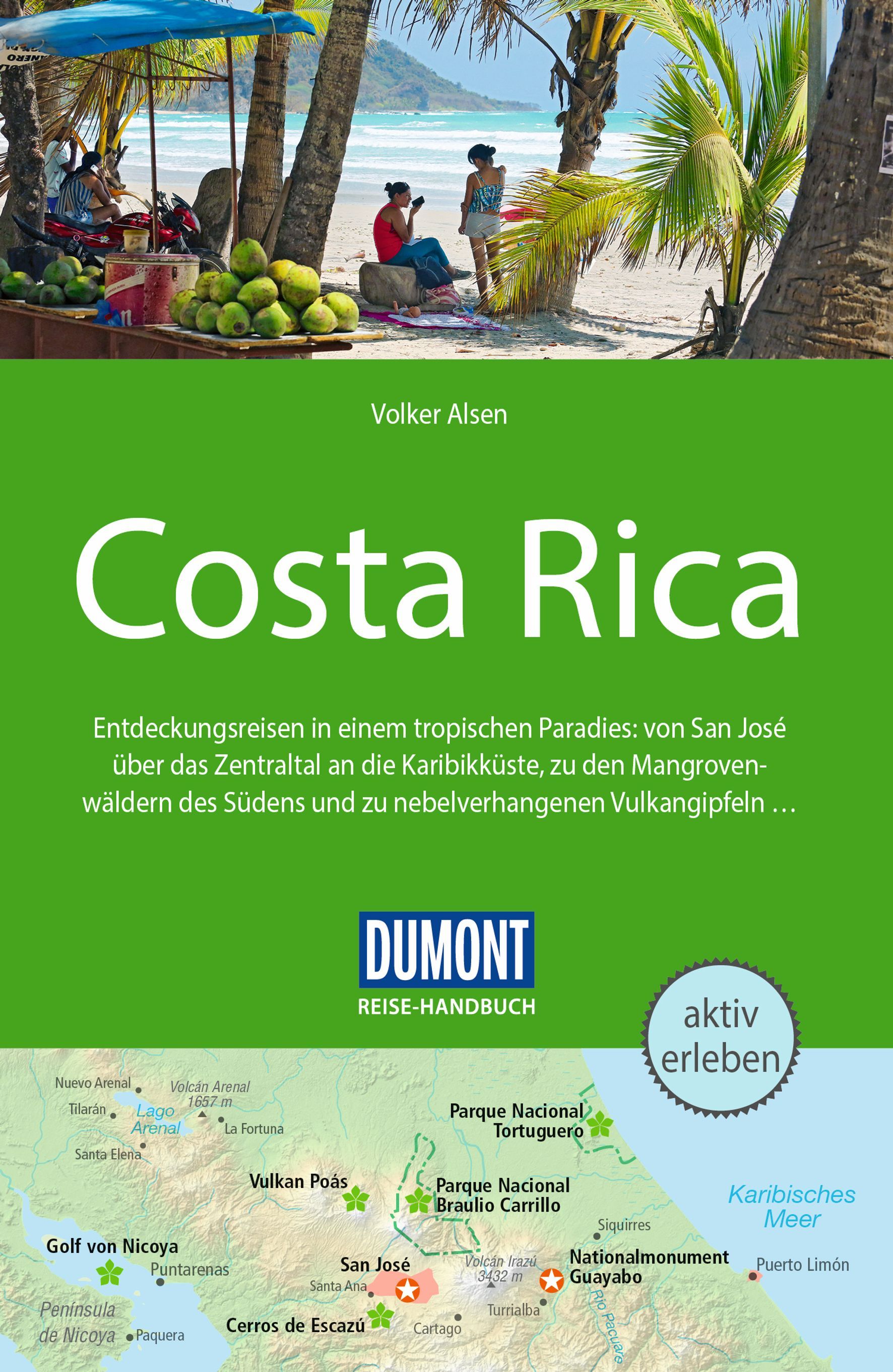 DUMONT Reise-Handbuch Reiseführer Costa Rica Werbung, Plakat, Person