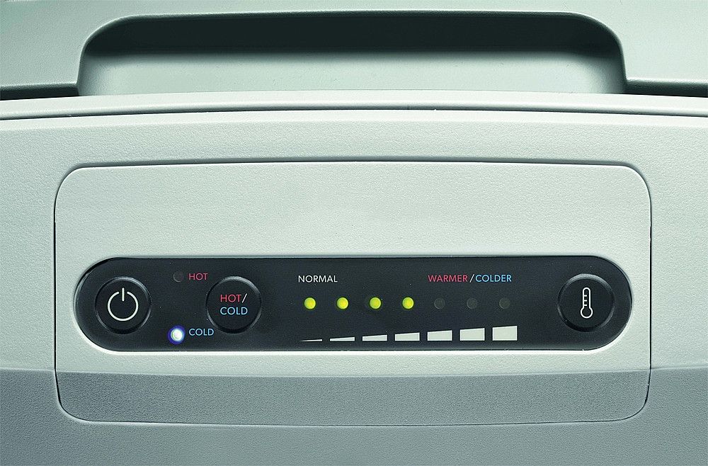Dometic Kühlbox Trop Cool Detailansicht Bedienfeld