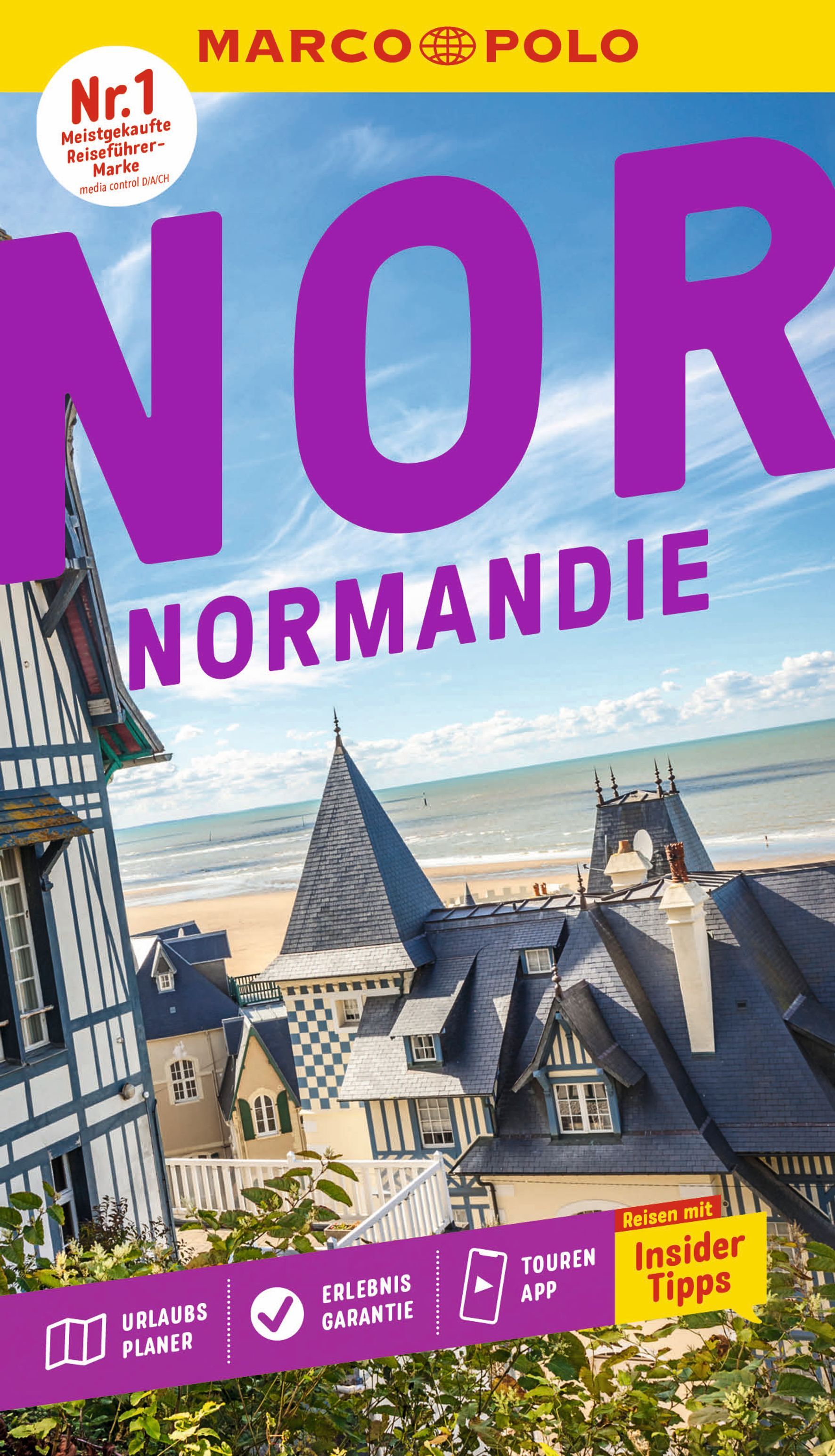 MARCO POLO Reiseführer Normandie Publikation, Werbung, Plakat, Buch