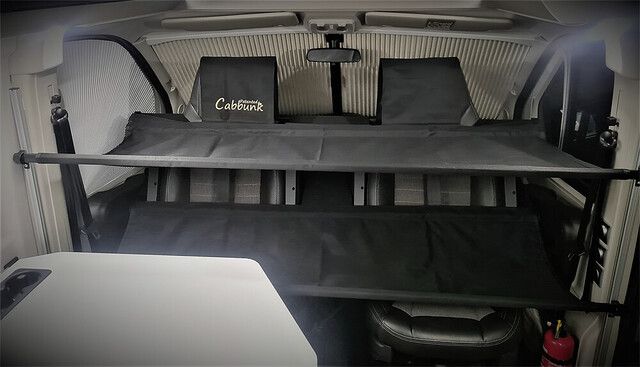 Schlafplatz, Etagenbett, Wohnmobil, Kissen, Decke