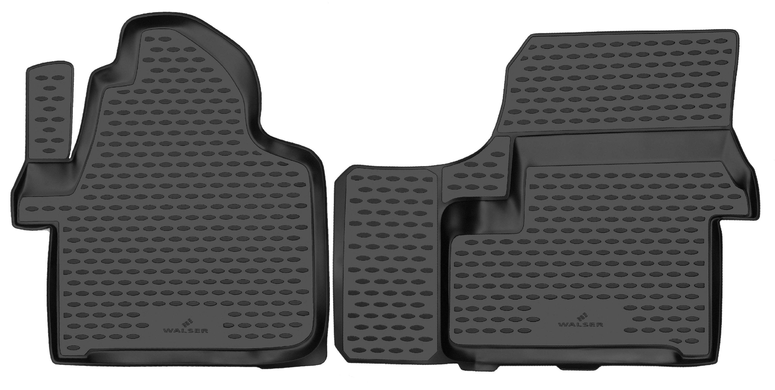 Fußmatten, Gummimatten XTR für Mercedes-Benz Sprinter, schwarz