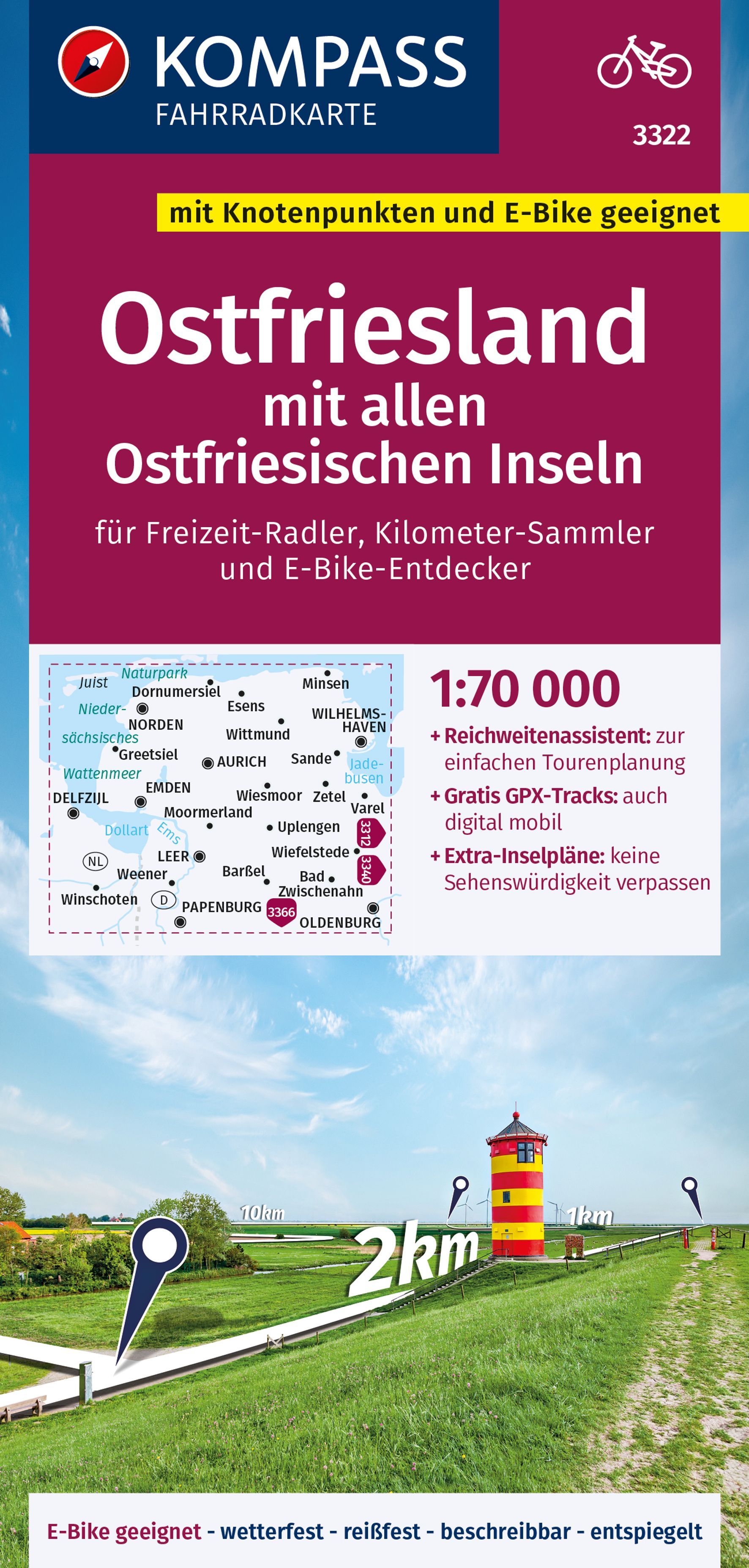 9783991541653 Cover, Karte Ostfriesland