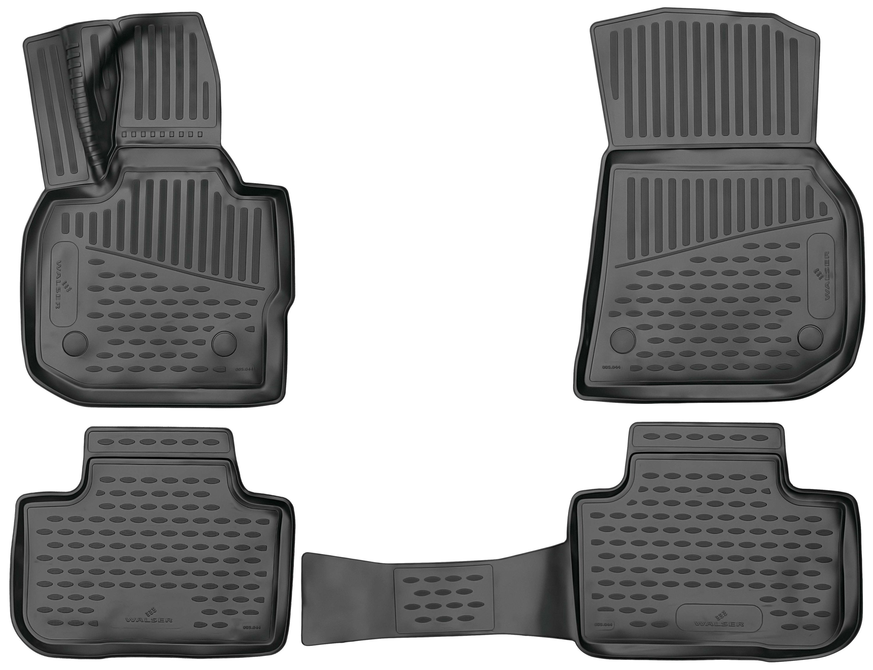 Gummimatte, Fußmatte, BMX X3, schwarz