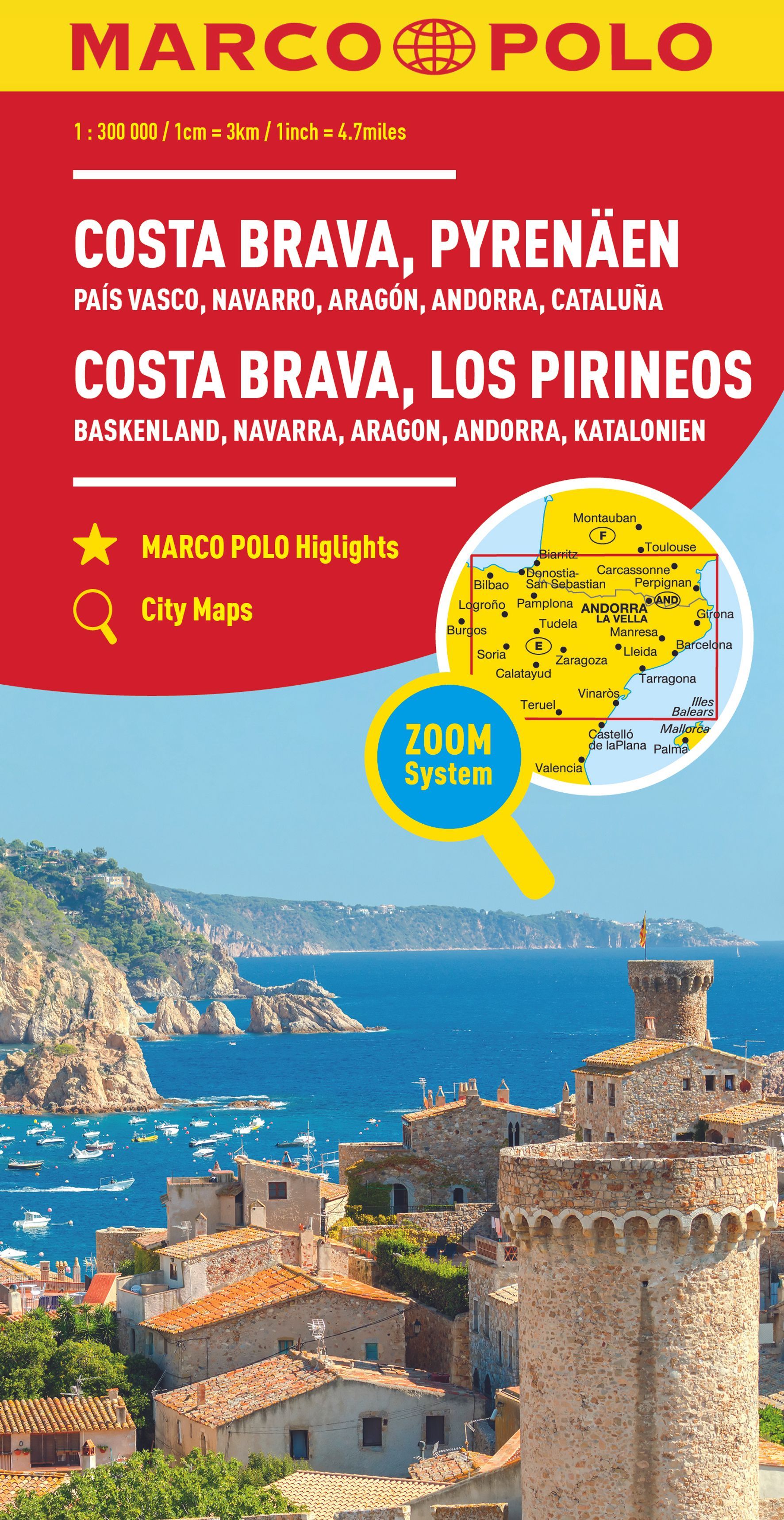 9783575018557 Cover Marco Polo Regionalkarte Costa Brava