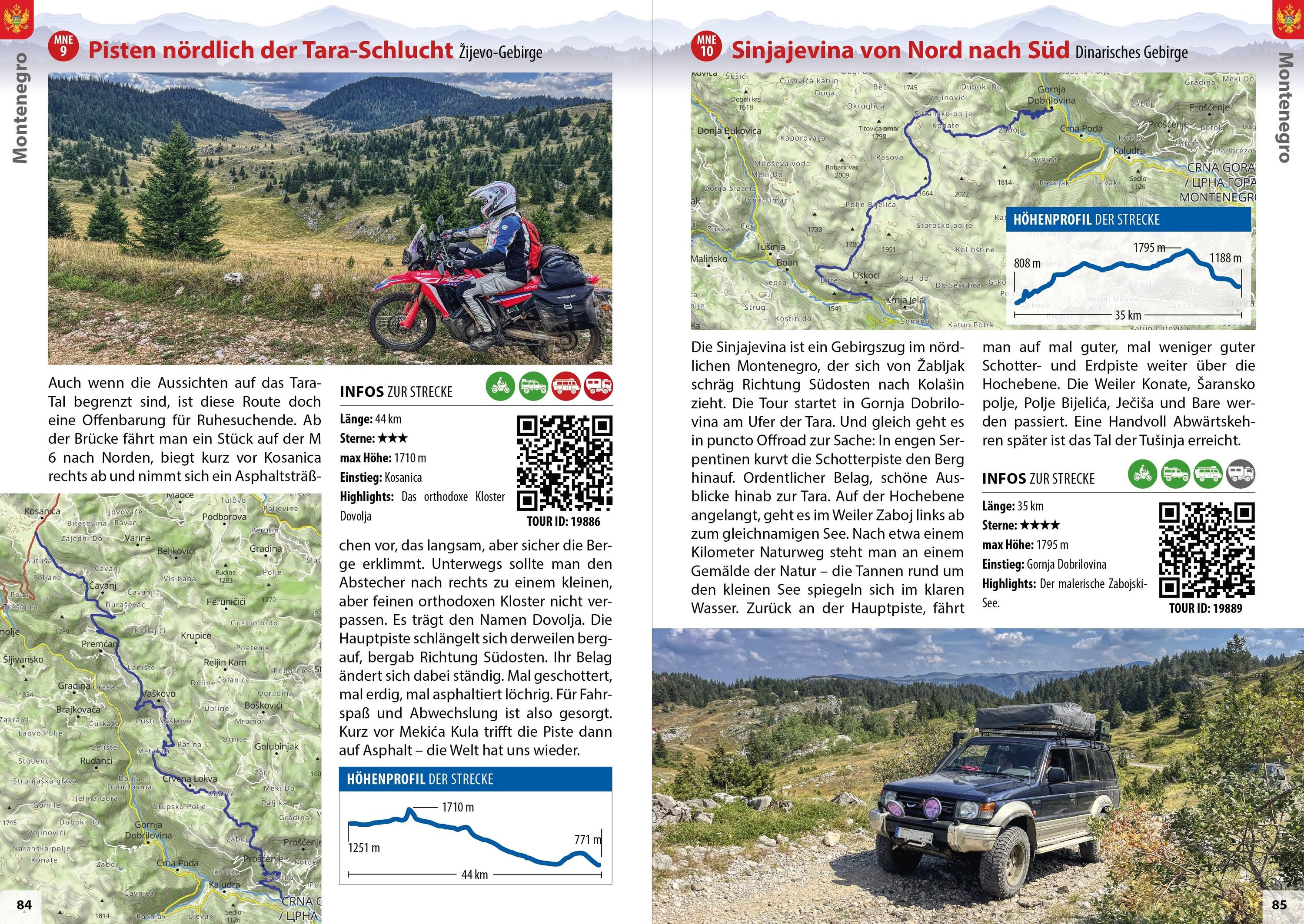 Motorrad, Offroad, Außenaufnahme, Berge, Gelände