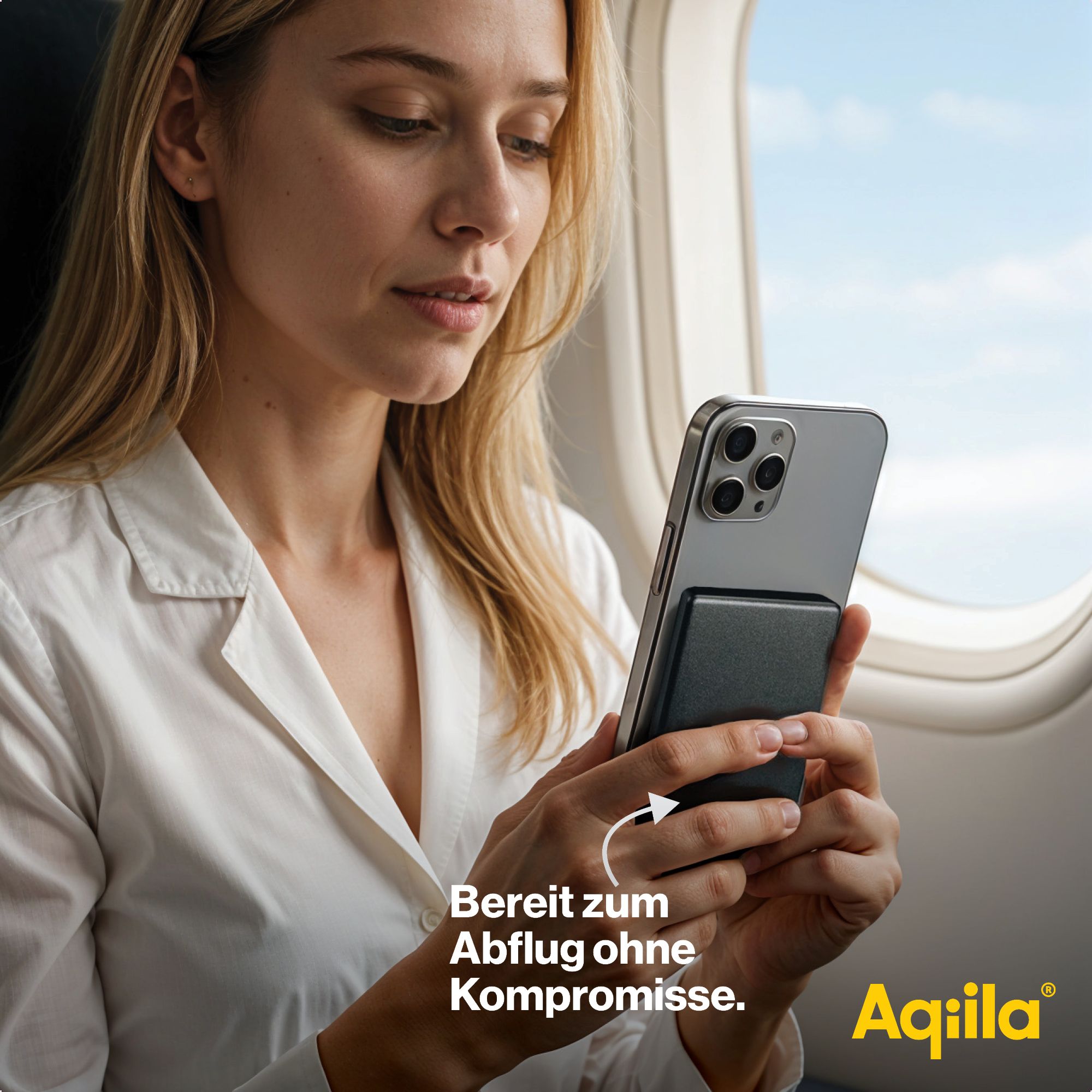 smartphone, wallet, Flugzeug, Handyhülle, Person