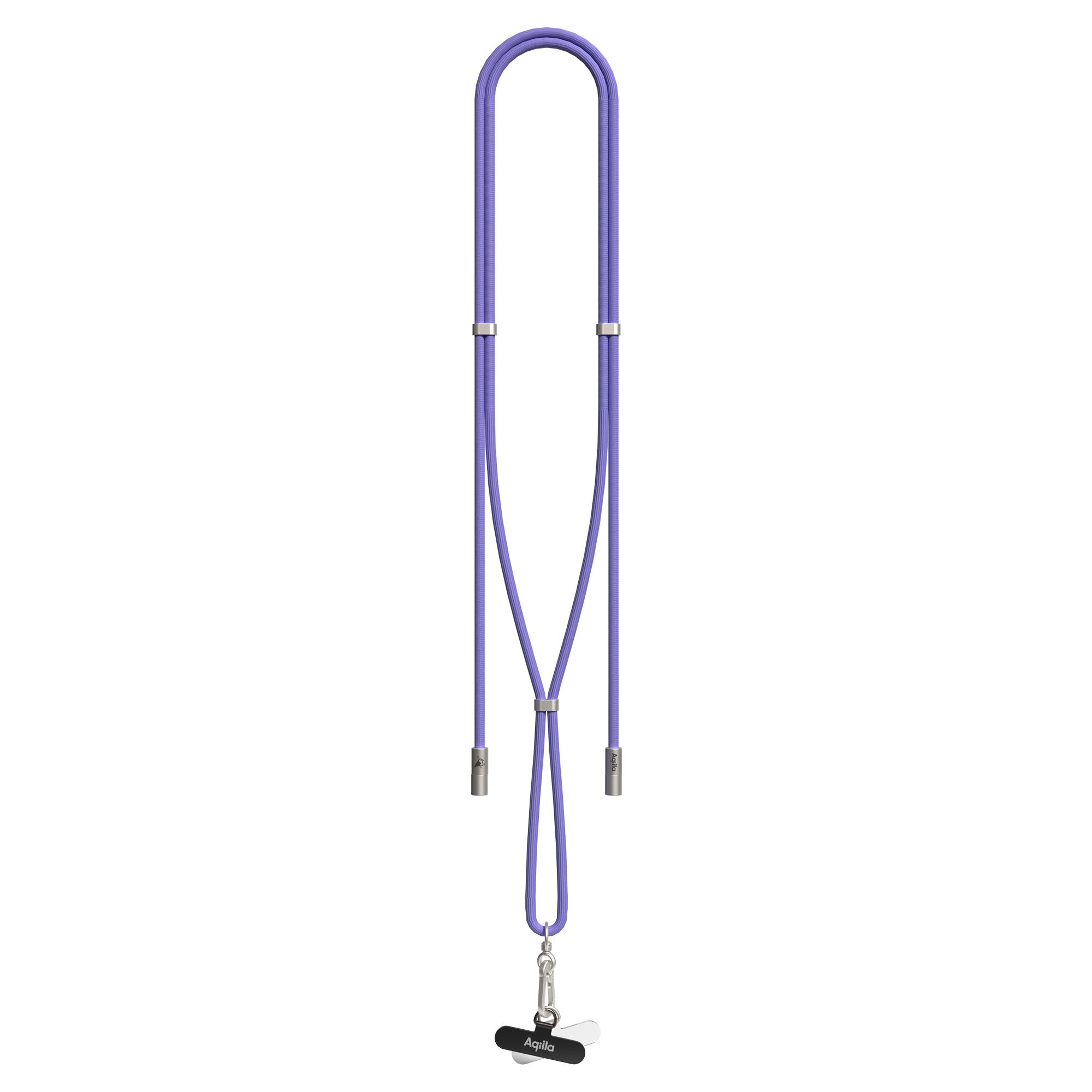 lanyard, lila, halsband, schlüsselanhänger