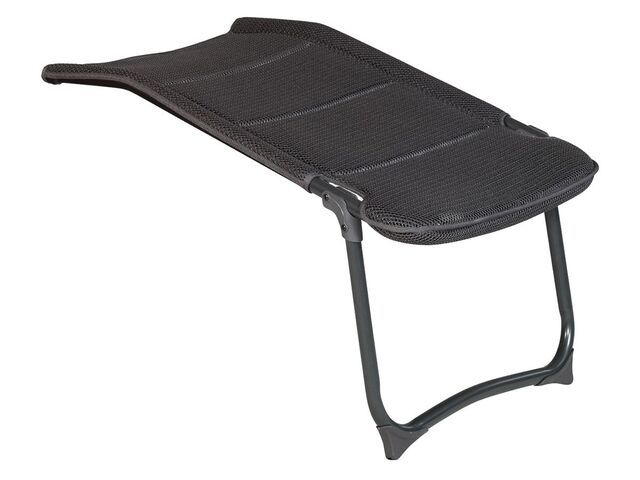 stuhlauflage, campingstuhl, faltstuhl, netzwaben, schwarz