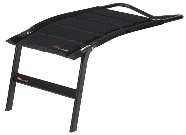 trägerstuhl, Sitzbank, Gartenstuhl, Stahlrahmen, schwarz