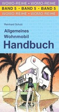 Handbuch-002 Wohnmobil Handbuch, Zeichnung, Insel mit Wohnmobil und Palmen