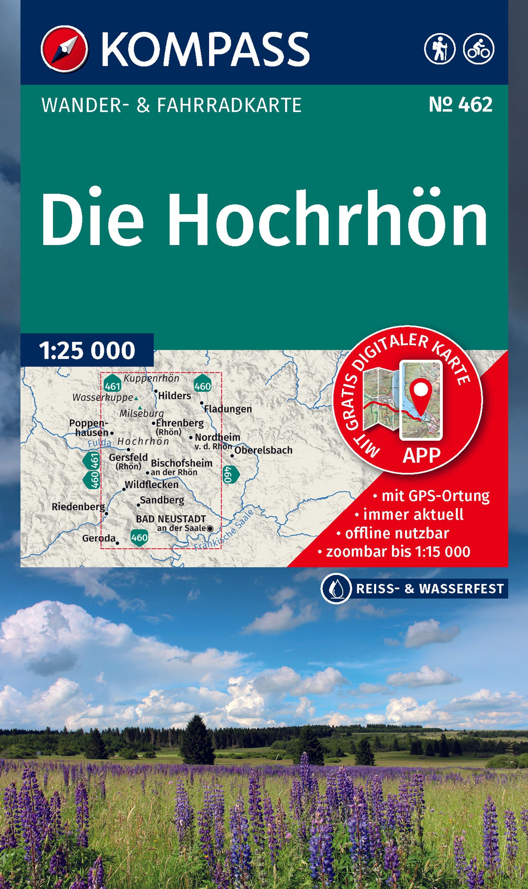 Karte, Wanderkarte, Topografische Karte, Hochebene, Lavendel