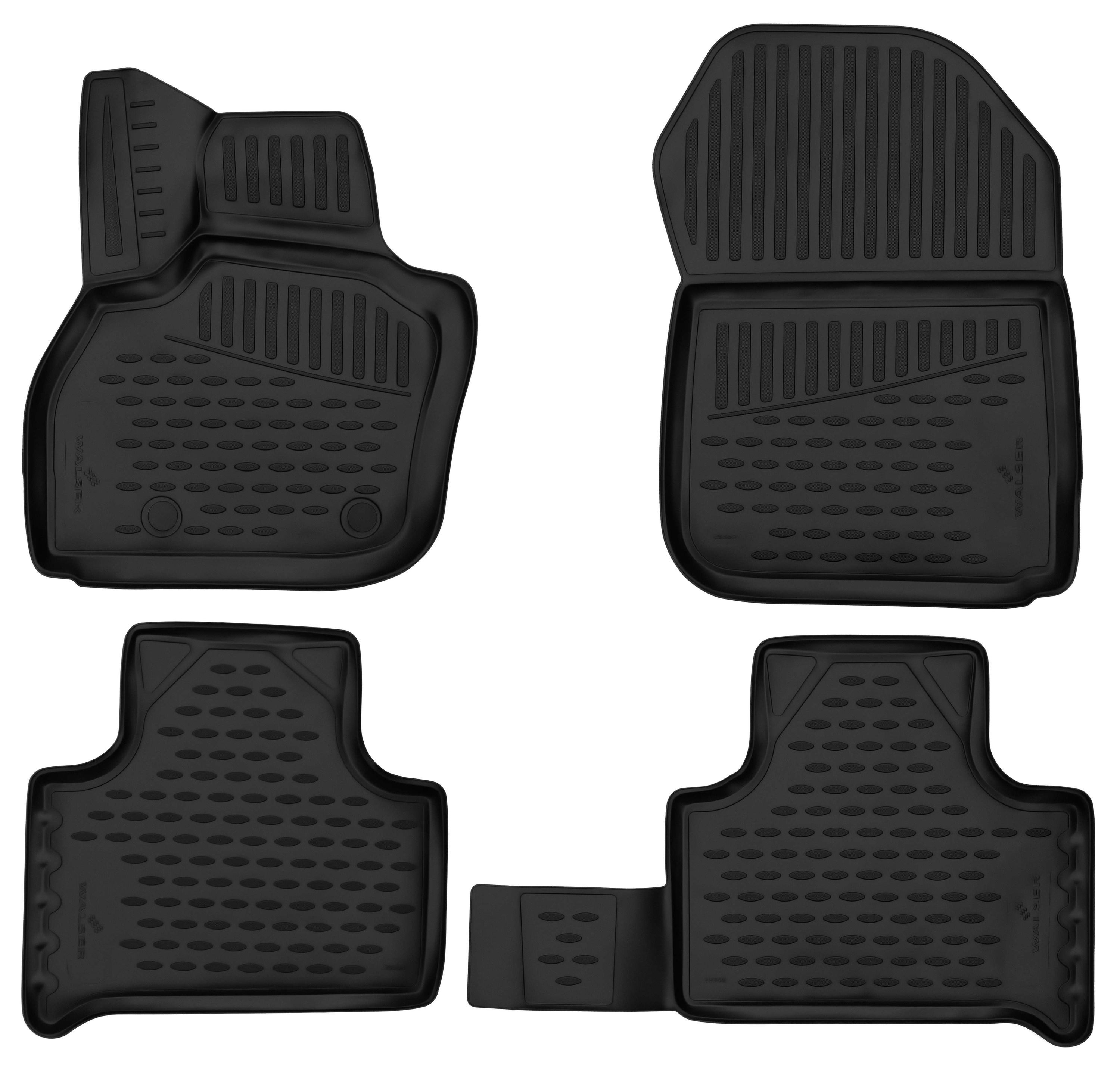 Gummimatten XTR für Renault Zoe Komplettset