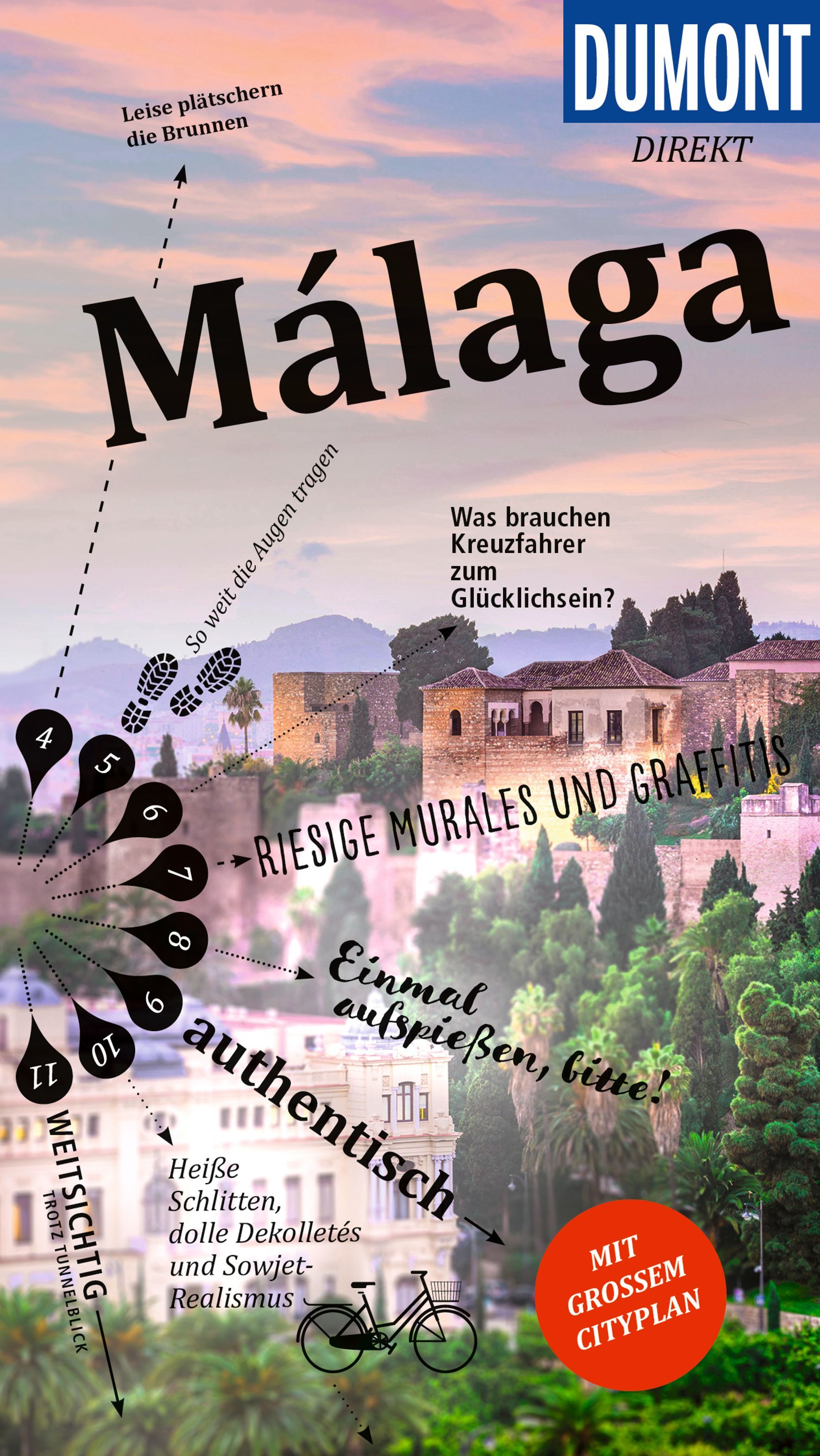 9783616000510 Cover Dumont Direkt Reiseführer Malaga