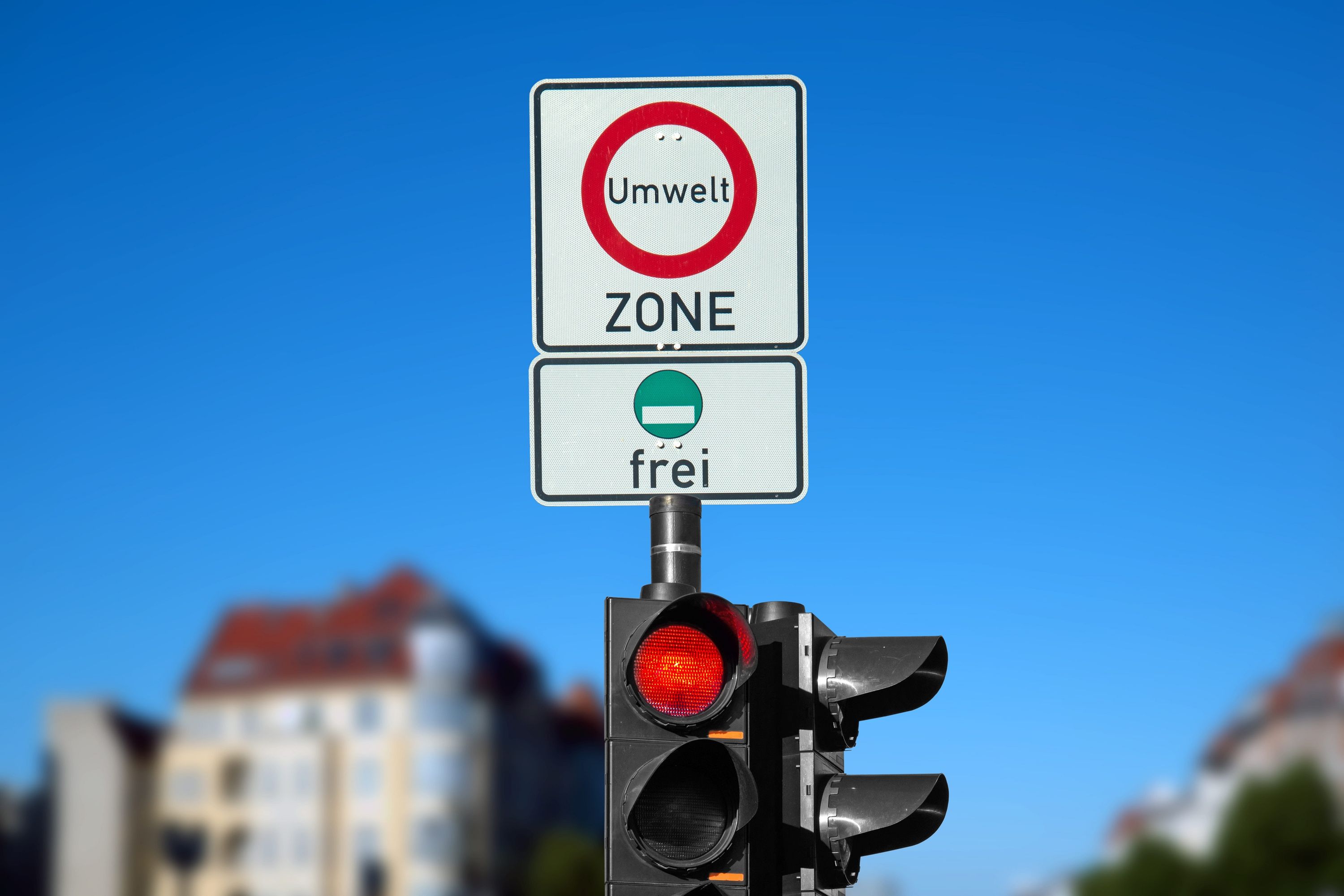 Verkehrsschild, Umweltzone, frei, Zone, Verkehr, verkehrsschild, zone, frei, Umwelt, Verkehr